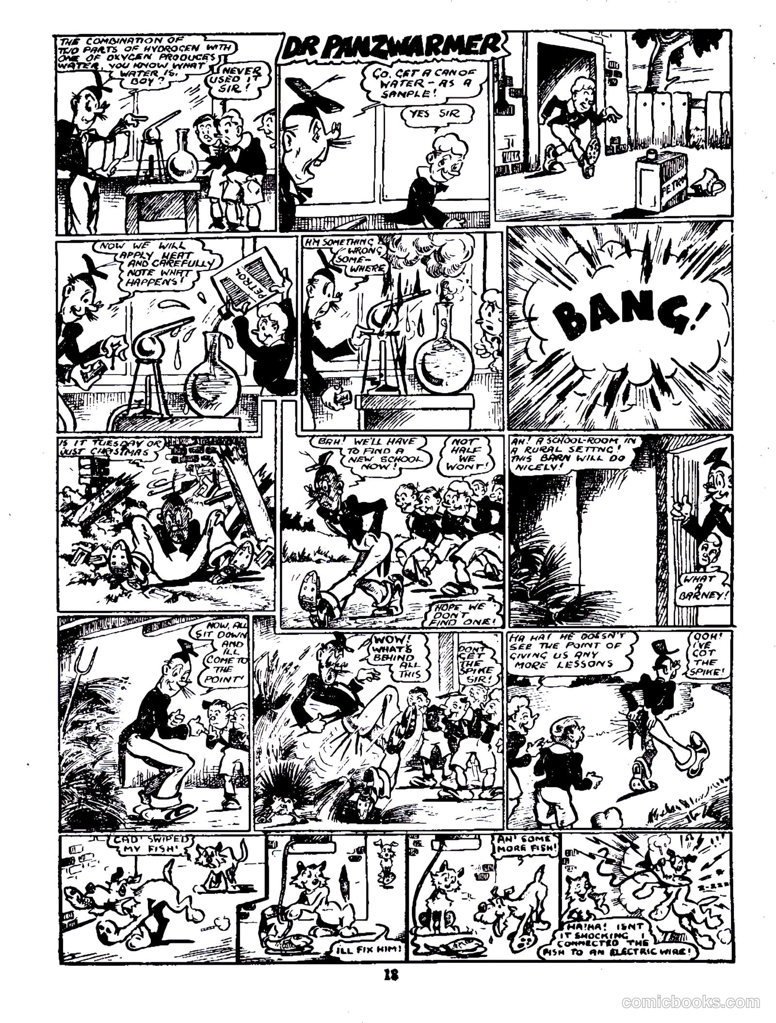 Cute Fun album 1955 strips only #1 (1955) — page 5 of 46