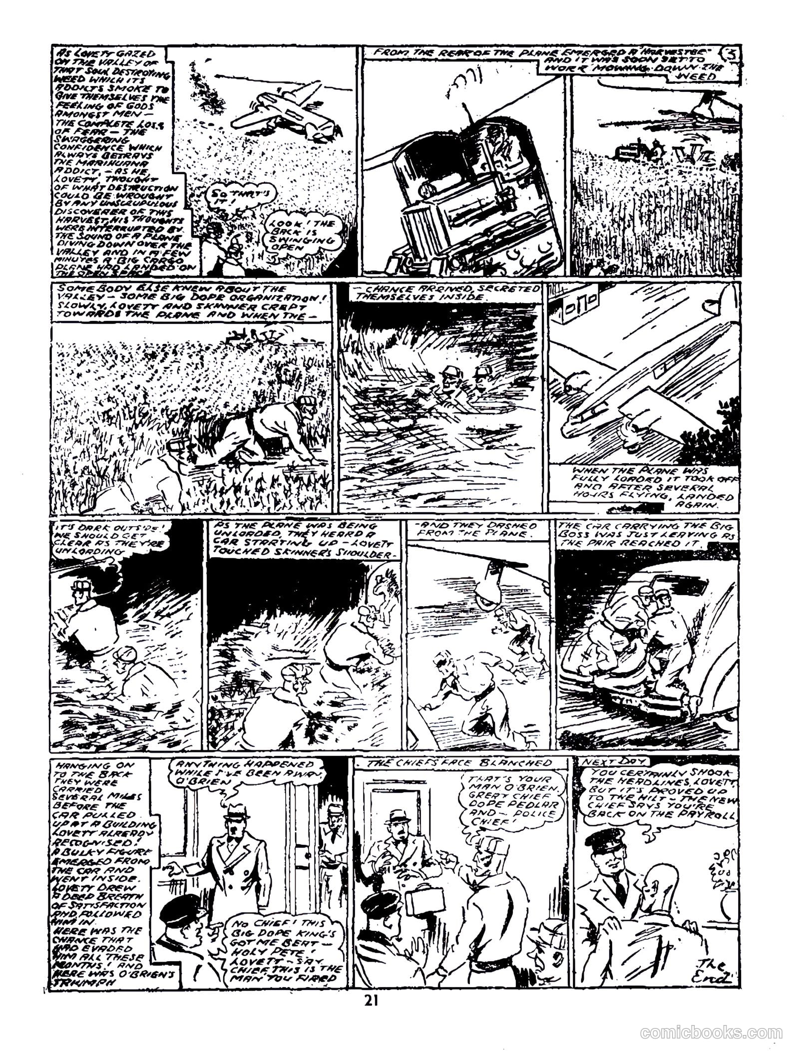 Cute Fun album 1955 strips only #1 (1955) — page 8 of 46