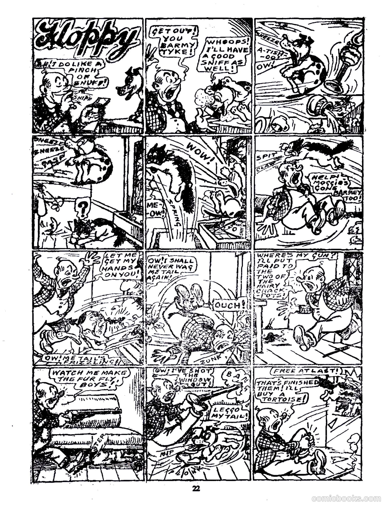 Cute Fun album 1955 strips only #1 (1955) — page 9 of 46