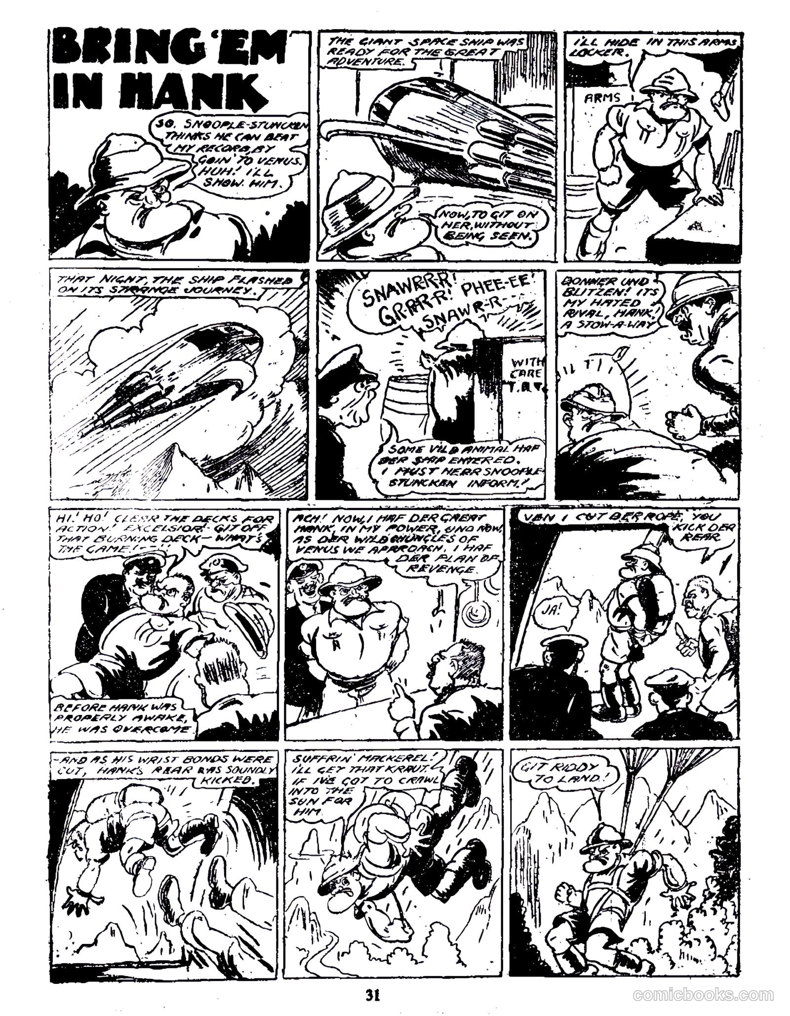 Cute Fun album 1955 strips only #1 (1955) — page 11 of 46