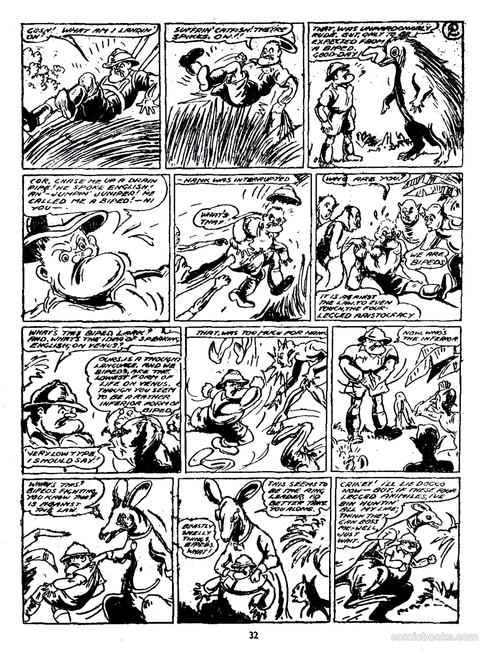 Cute Fun album 1955 strips only #1 (1955) — page 12 of 46