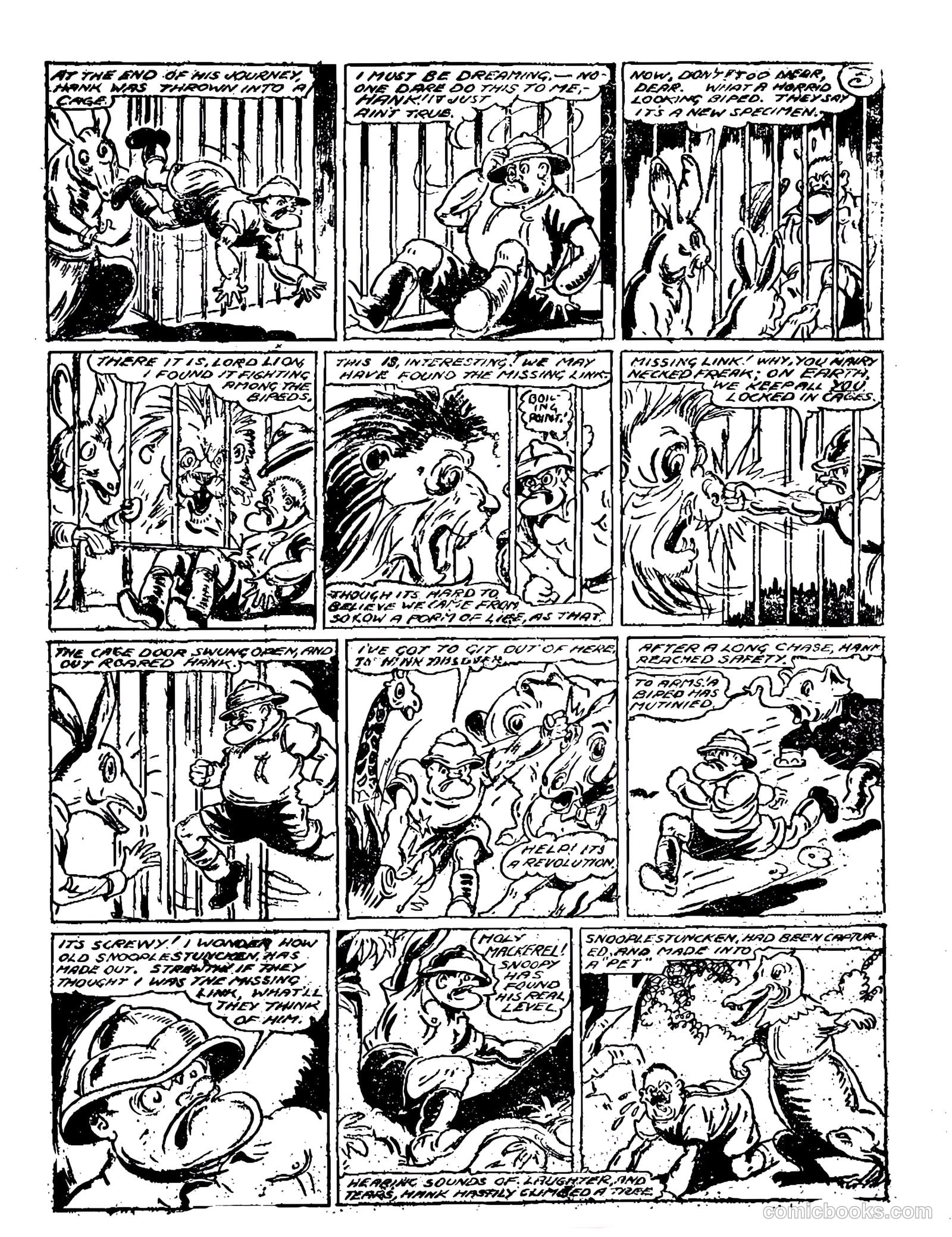 Cute Fun album 1955 strips only #1 (1955) — page 13 of 46
