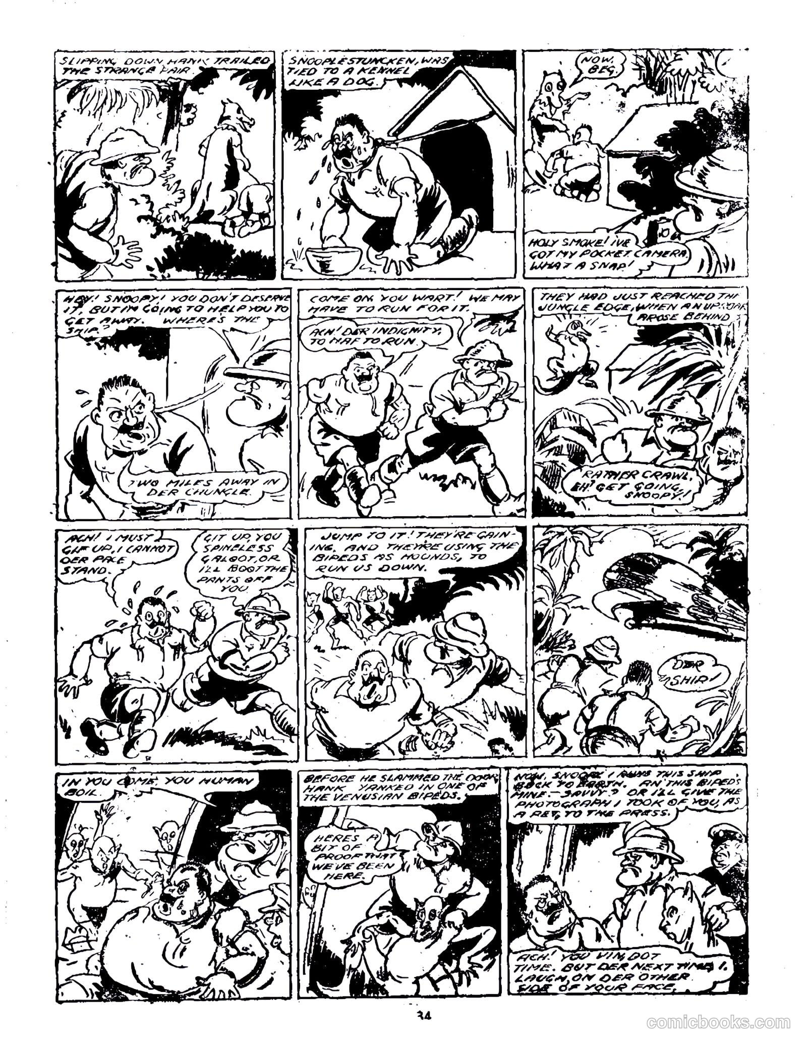 Cute Fun album 1955 strips only #1 (1955) — page 14 of 46