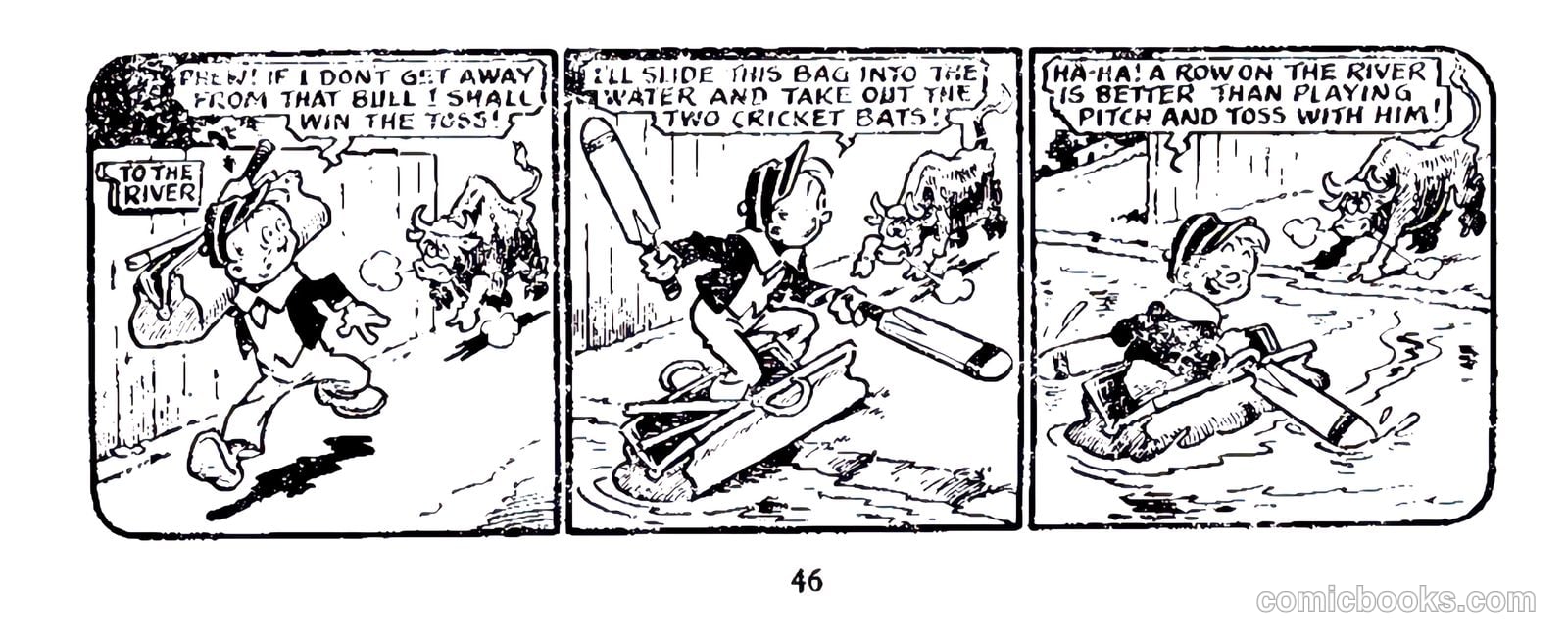 Cute Fun album 1955 strips only #1 (1955) — page 17 of 46