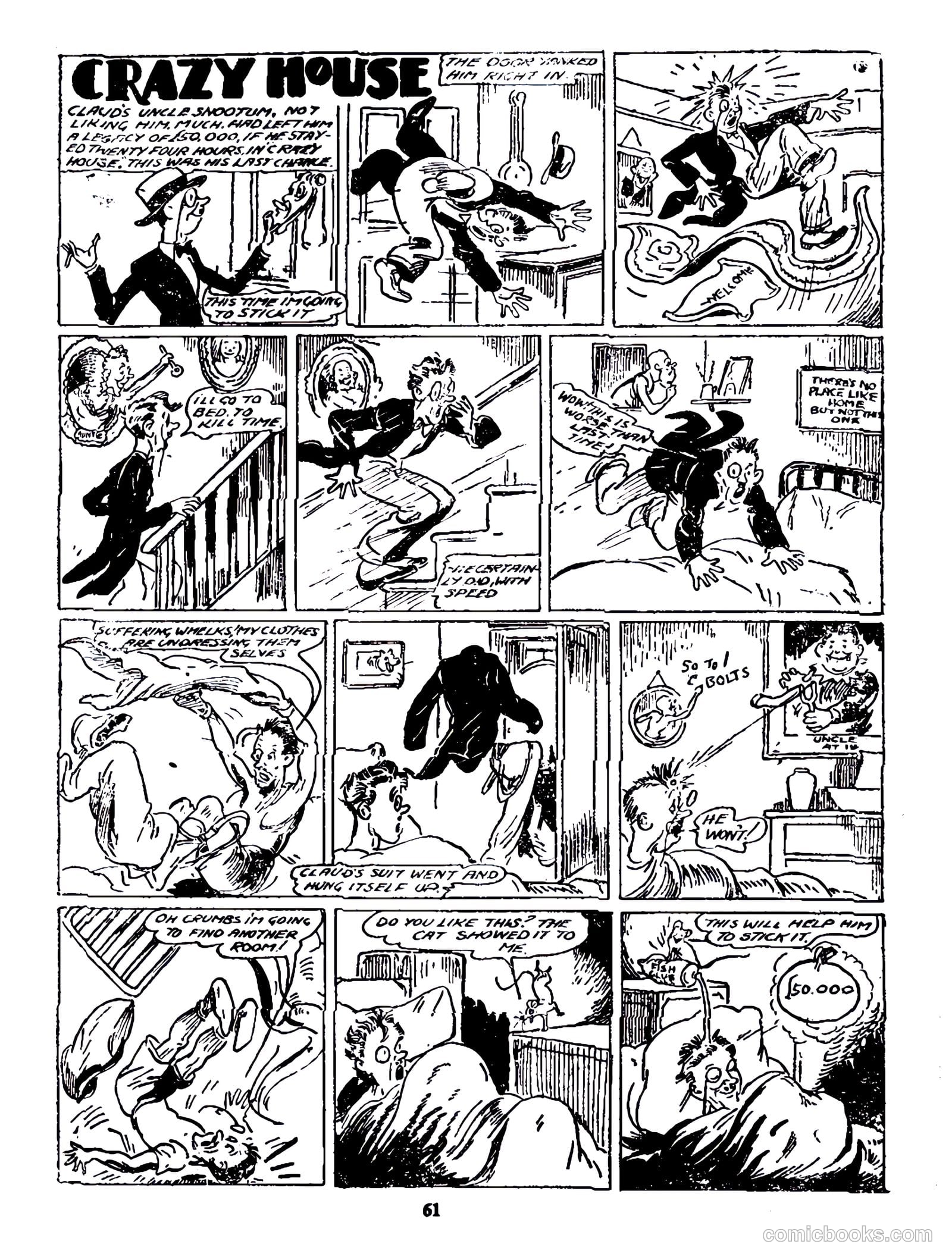 Cute Fun album 1955 strips only #1 (1955) — page 24 of 46