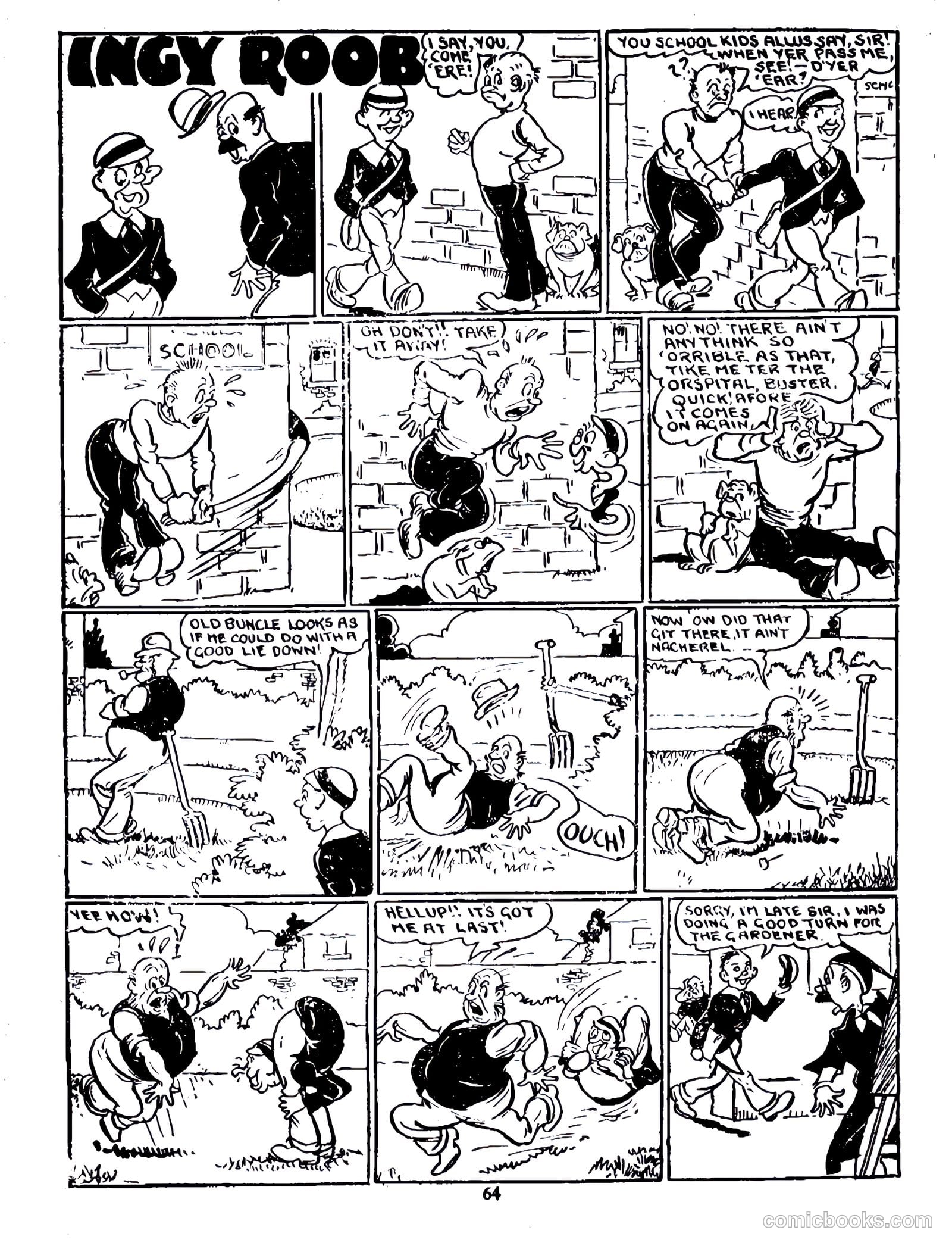 Cute Fun album 1955 strips only #1 (1955) — page 27 of 46