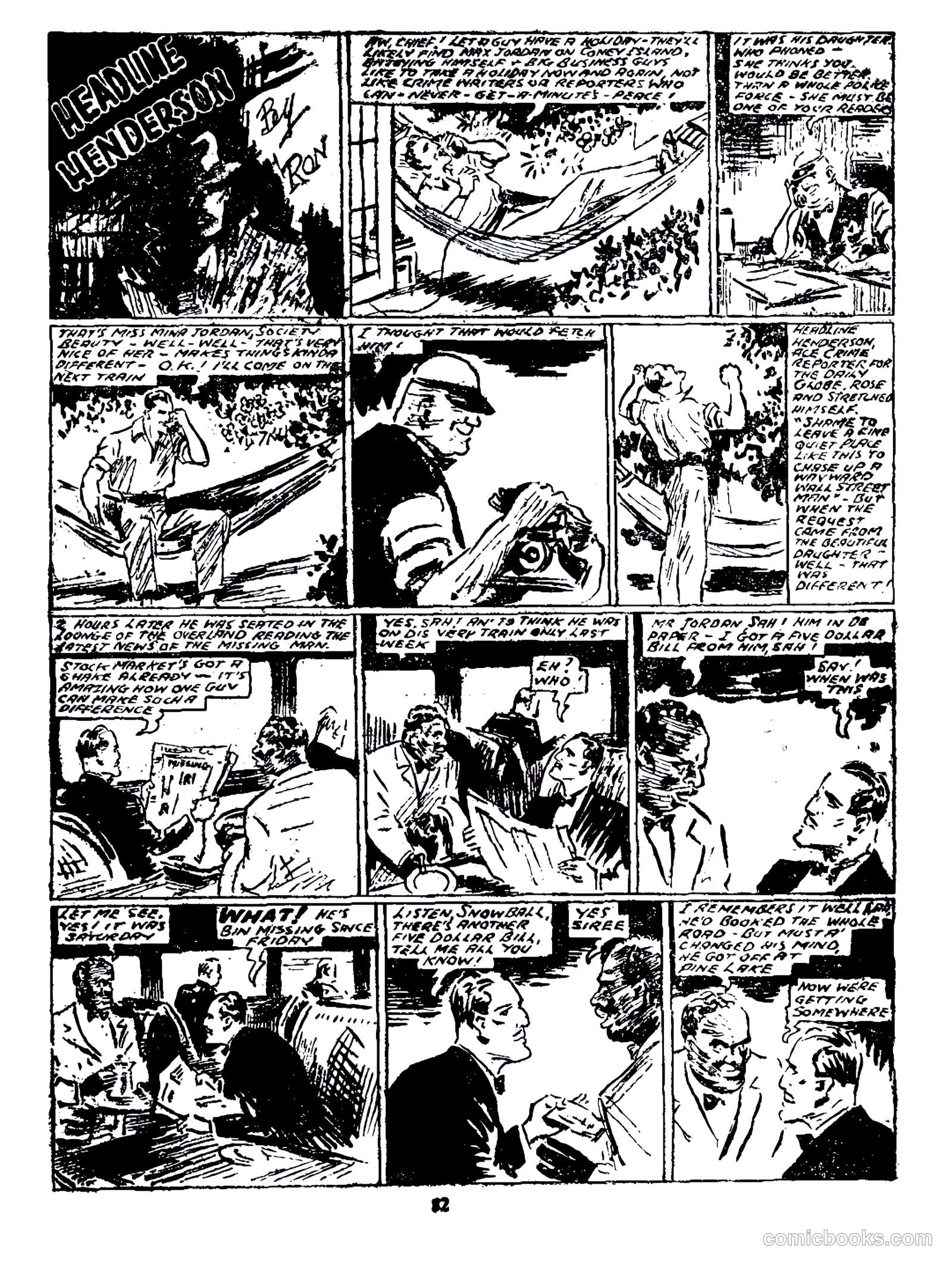 Cute Fun album 1955 strips only #1 (1955) — page 31 of 46