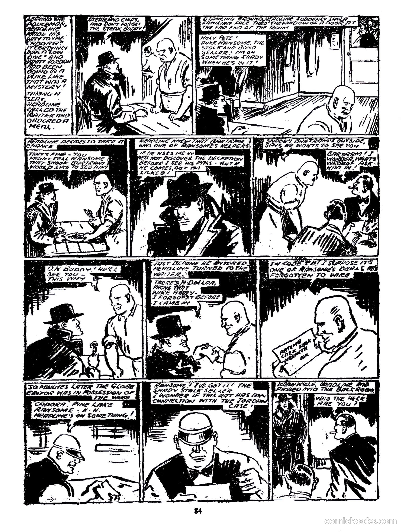 Cute Fun album 1955 strips only #1 (1955) — page 33 of 46