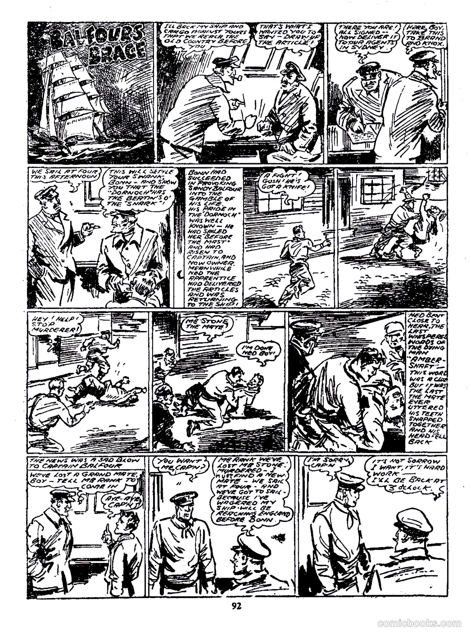 Cute Fun album 1955 strips only #1 (1955) — page 37 of 46