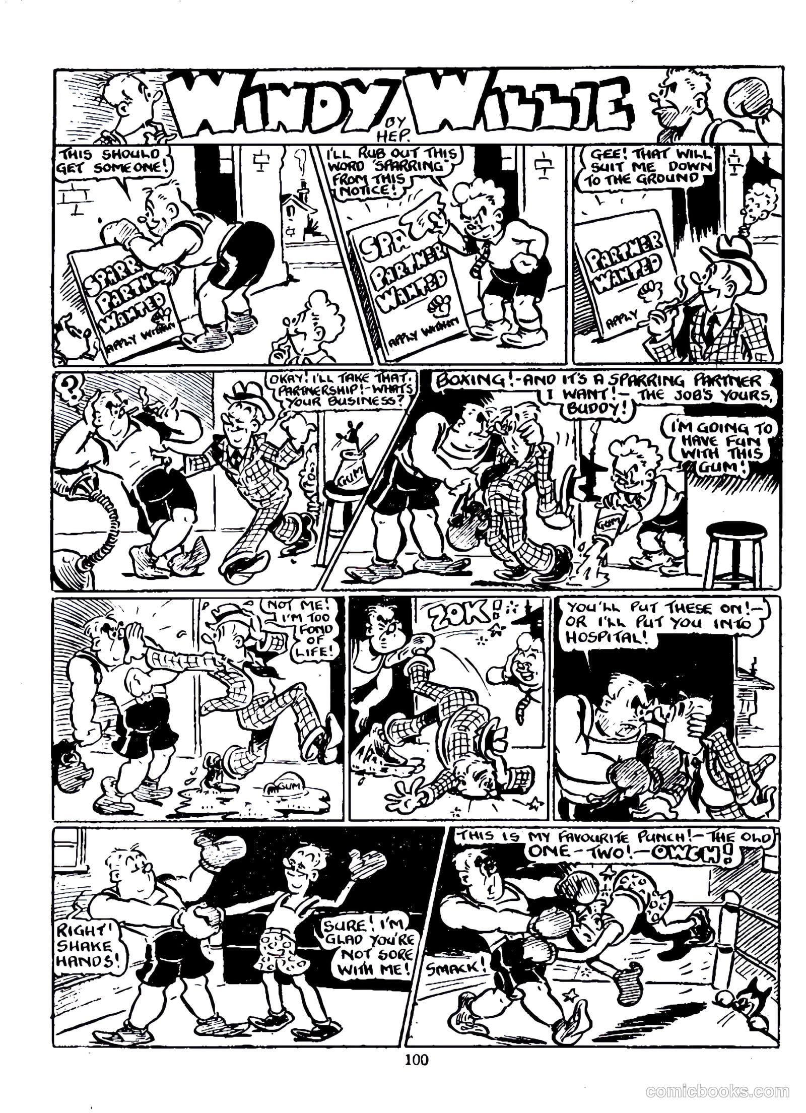 Cute Fun album 1955 strips only #1 (1955) — page 41 of 46