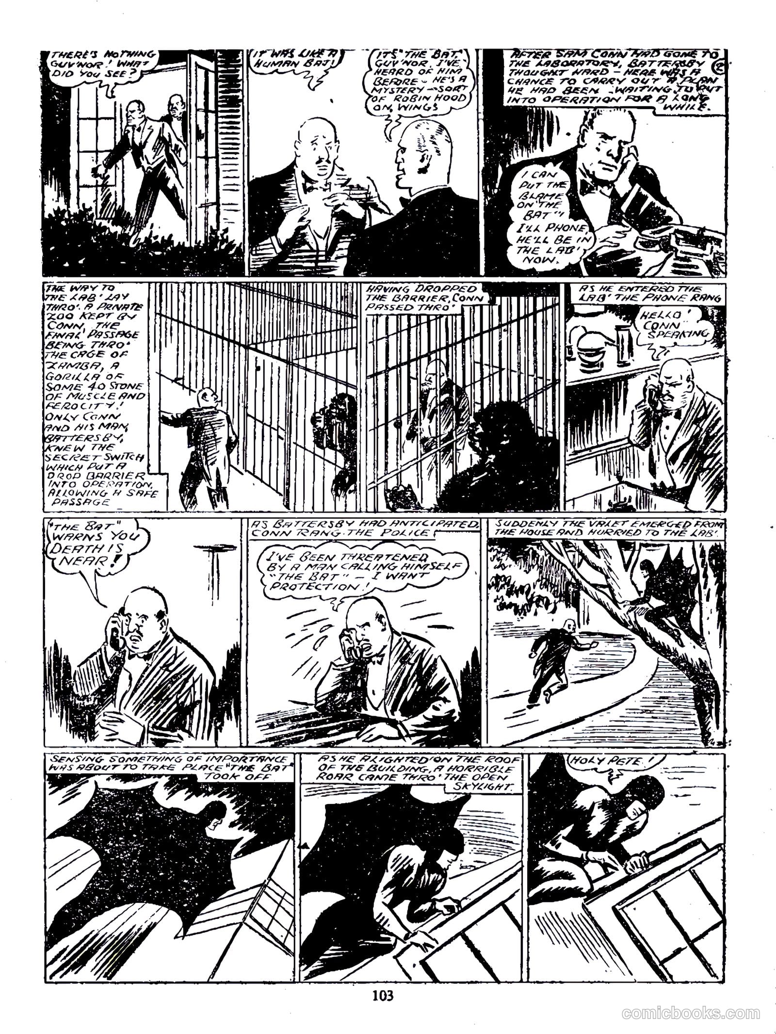 Cute Fun album 1955 strips only #1 (1955) — page 44 of 46