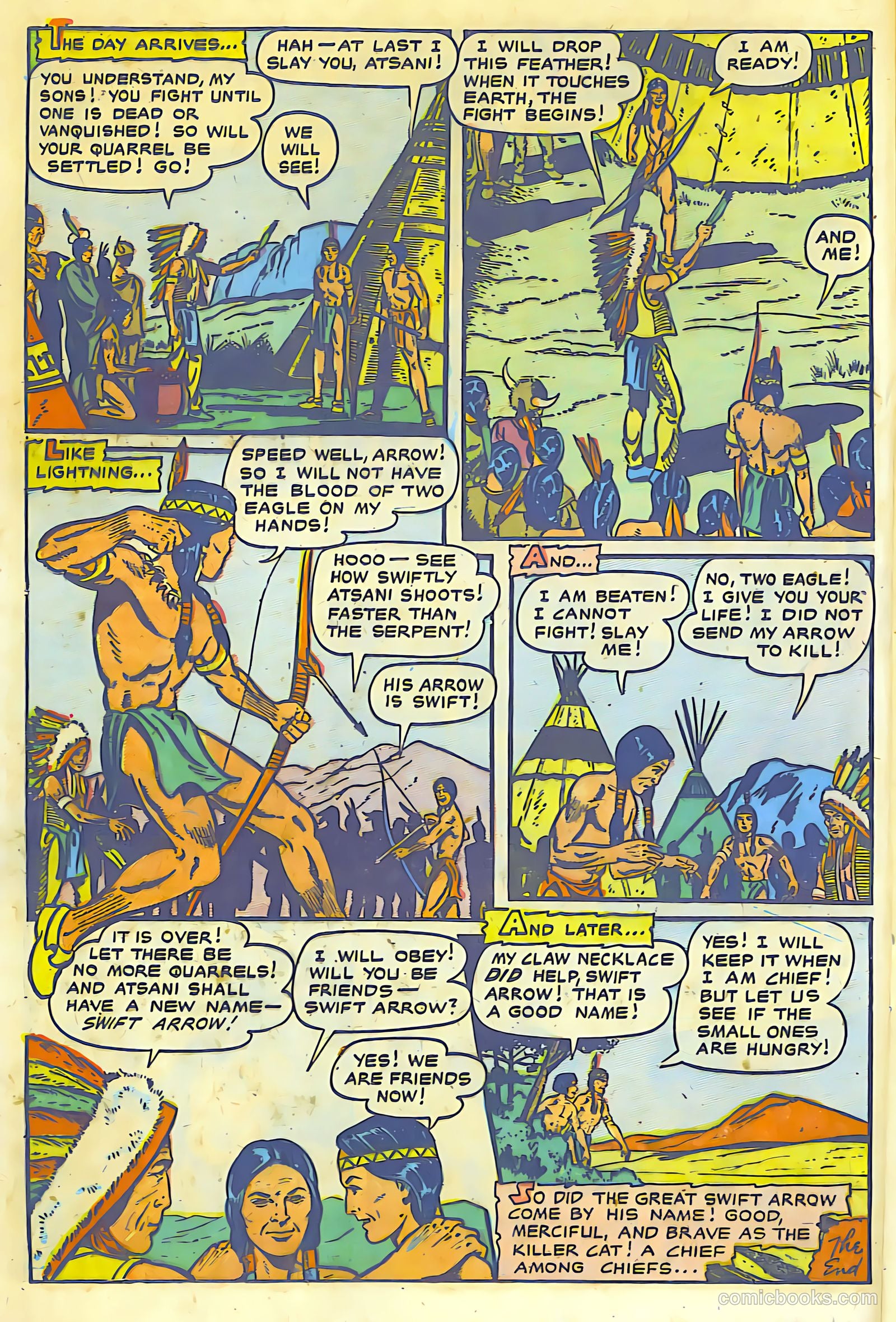 The Lone Rider #8 (1950) — page 15 of 30