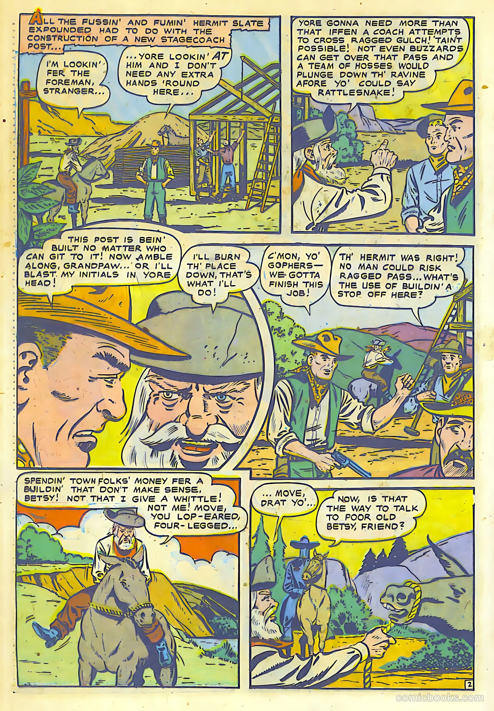 The Lone Rider #8 (1950) — page 17 of 30
