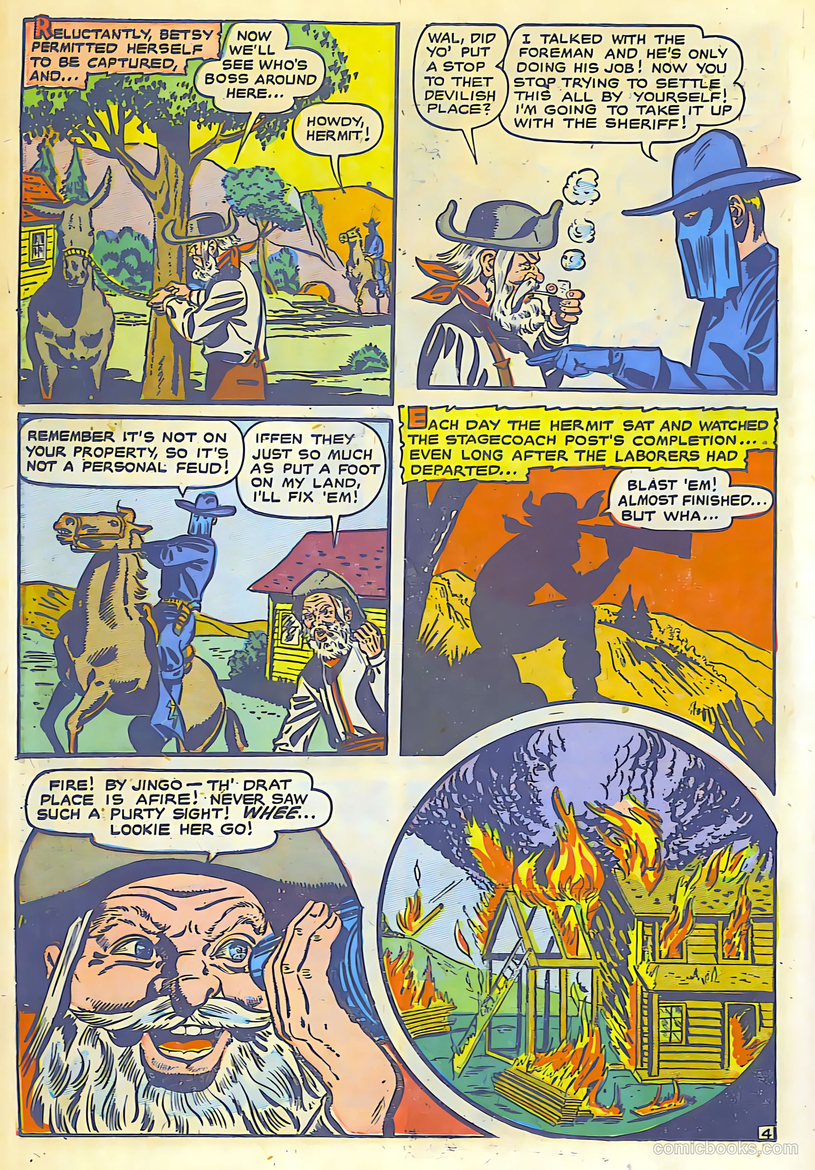 The Lone Rider #8 (1950) — page 19 of 30