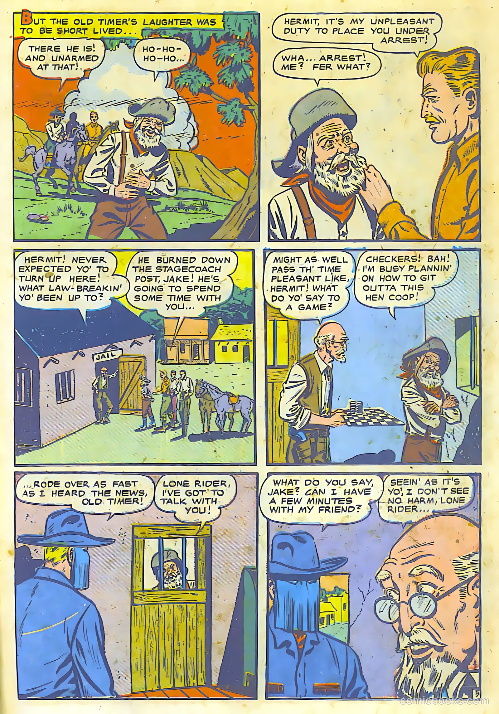 The Lone Rider #8 (1950) — page 20 of 30