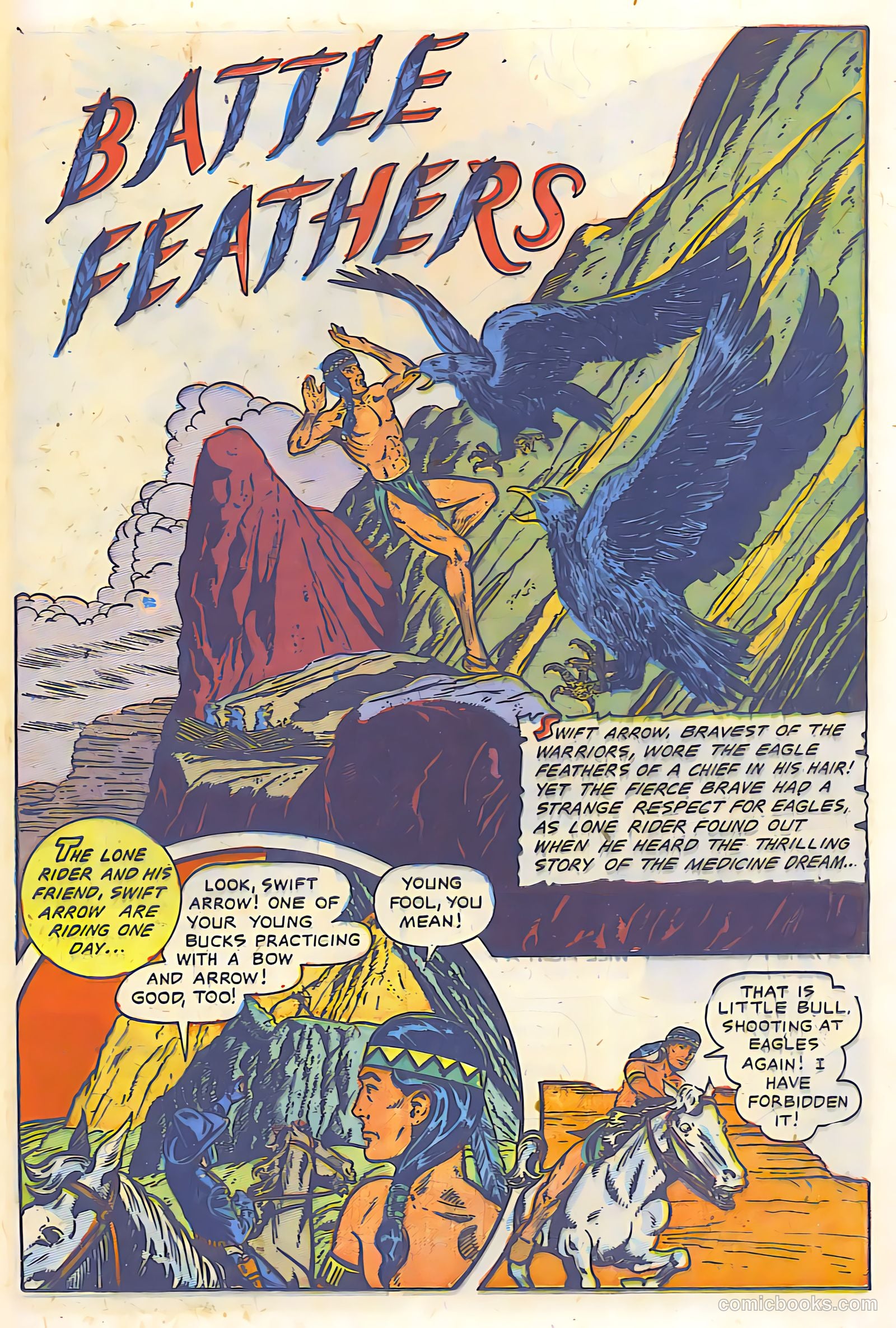 The Lone Rider #9 (1950) — page 18 of 30
