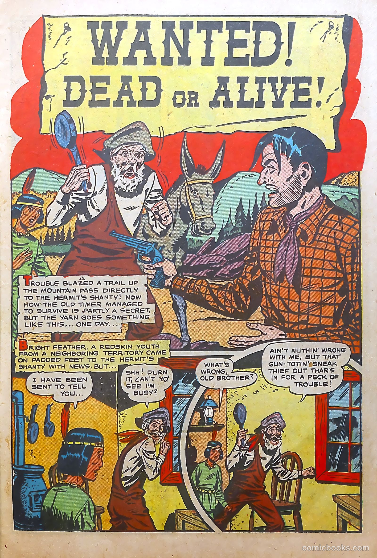 The Lone Rider #6 (1950) — page 11 of 36