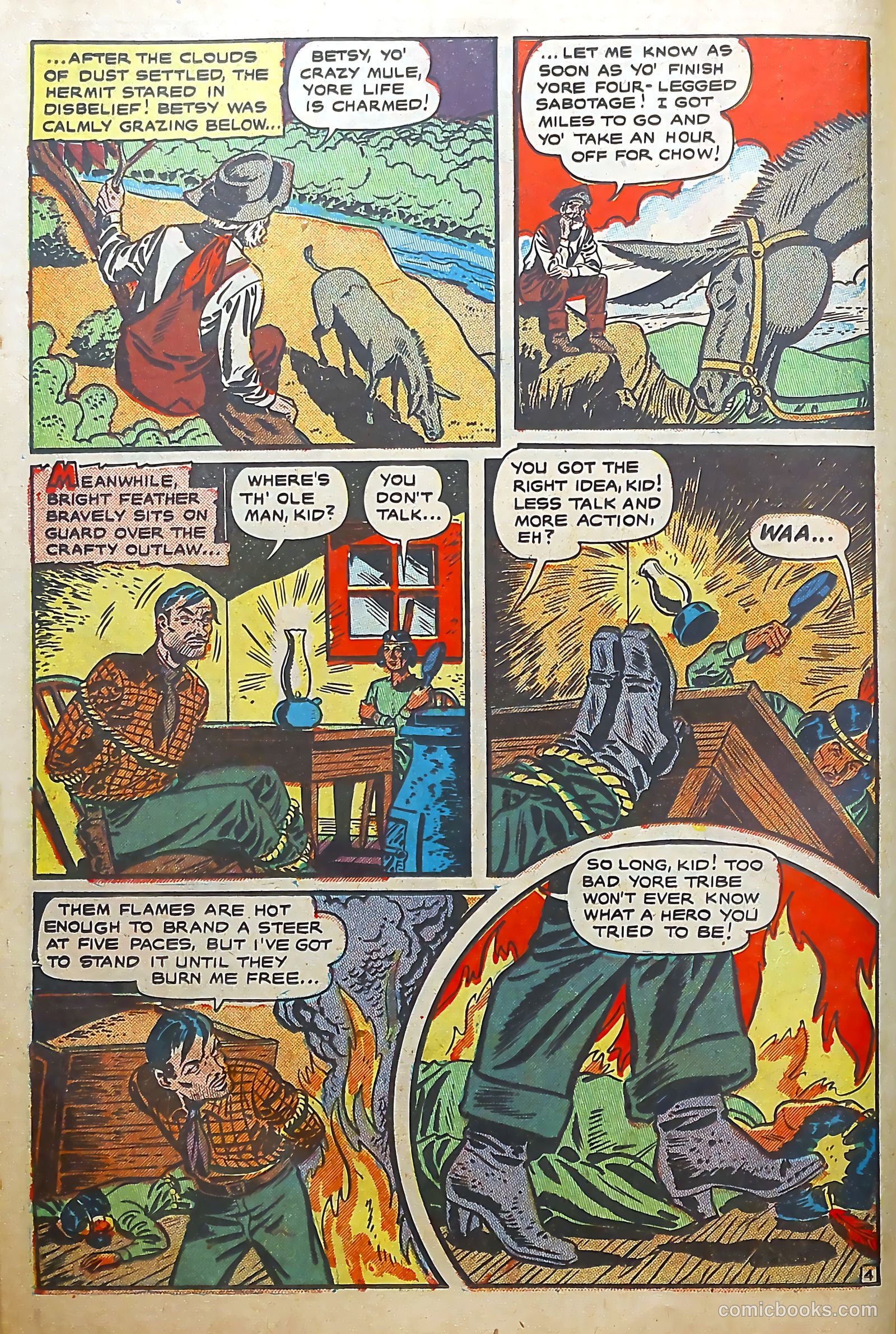 The Lone Rider #6 (1950) — page 14 of 36