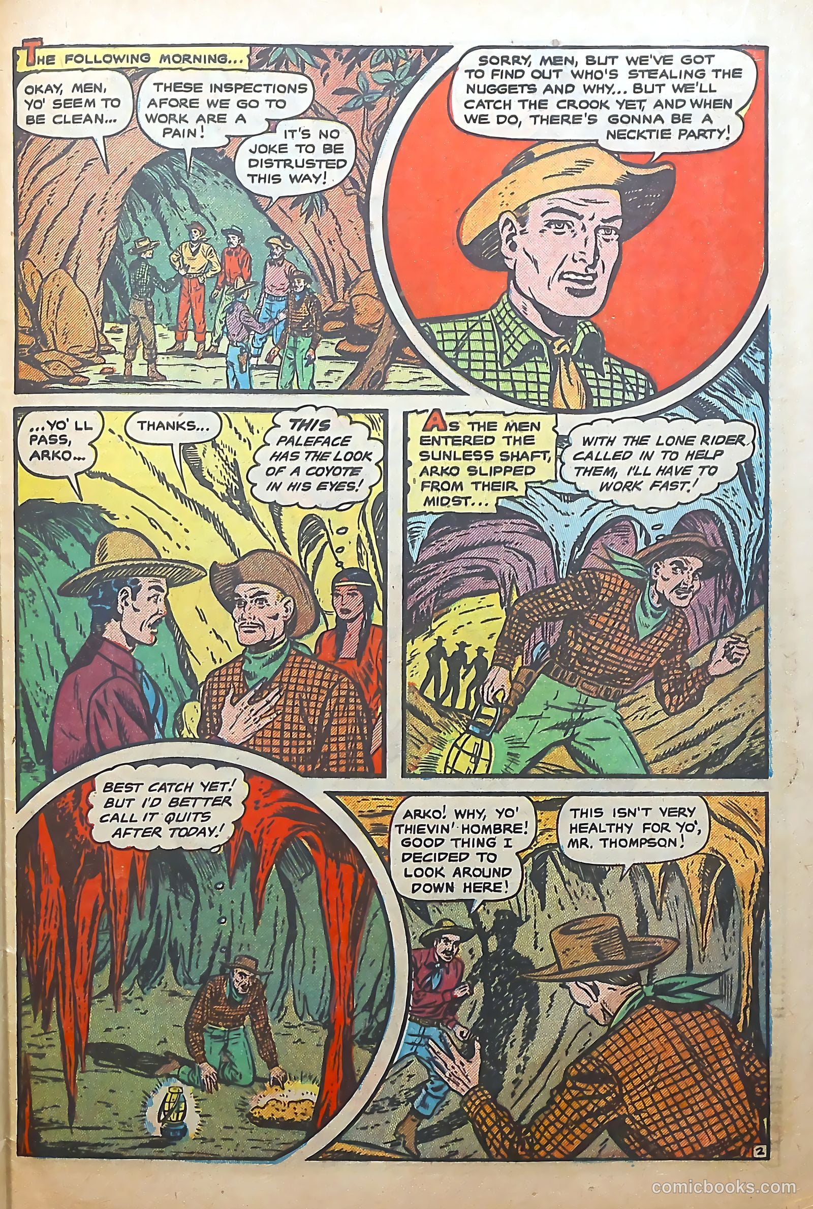 The Lone Rider #6 (1950) — page 29 of 36