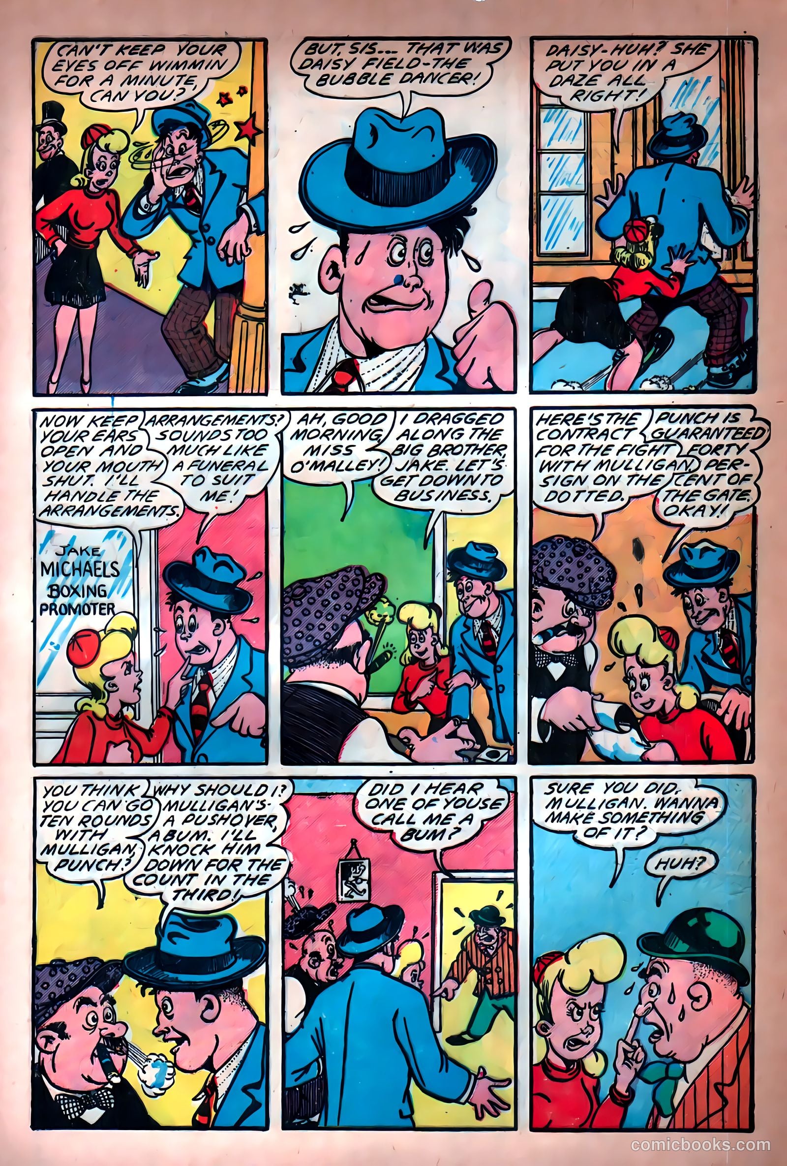 Skyrocket Comics #1 (1944) — page 13 of 53