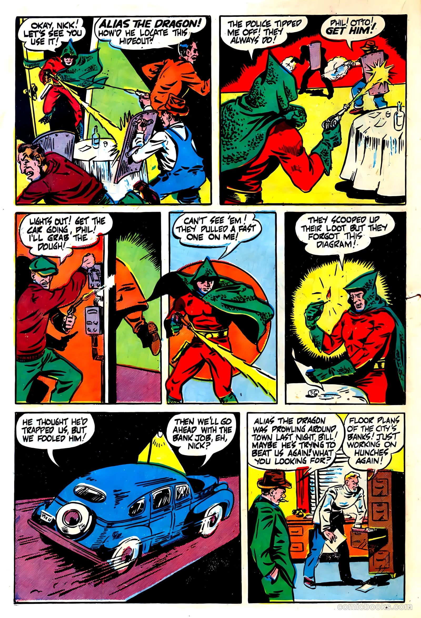 Skyrocket Comics #1 (1944) — page 20 of 53