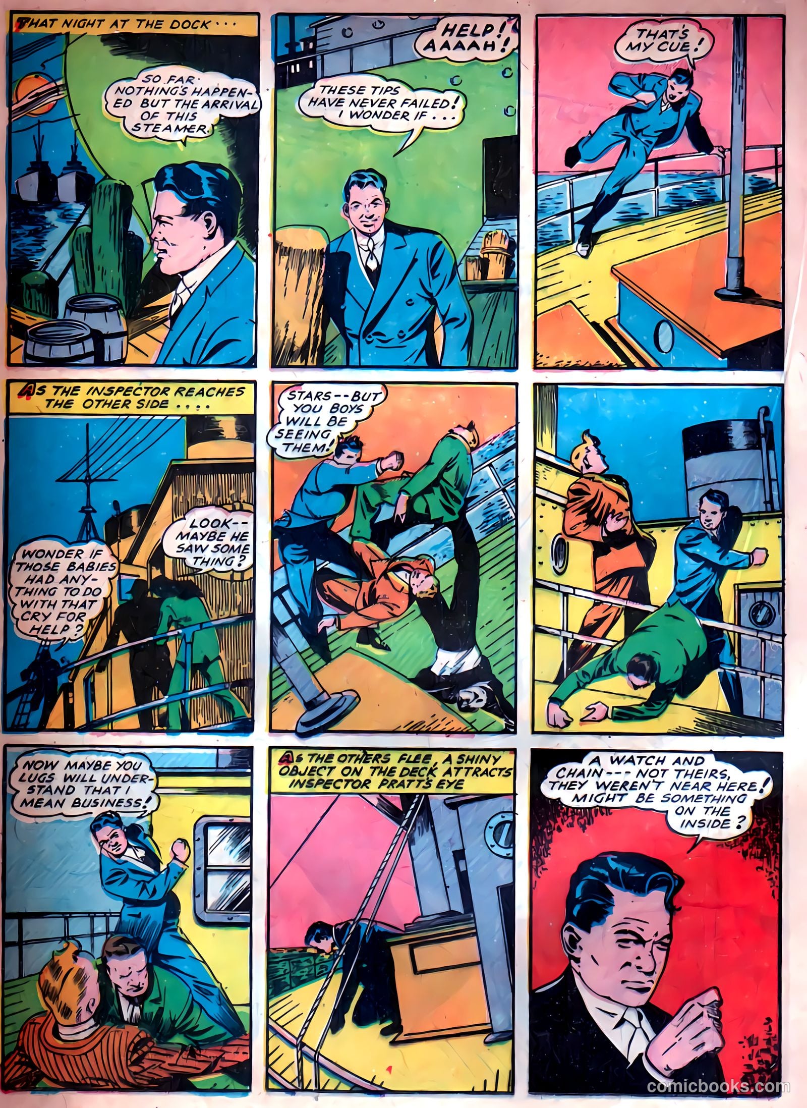 Skyrocket Comics #1 (1944) — page 24 of 53