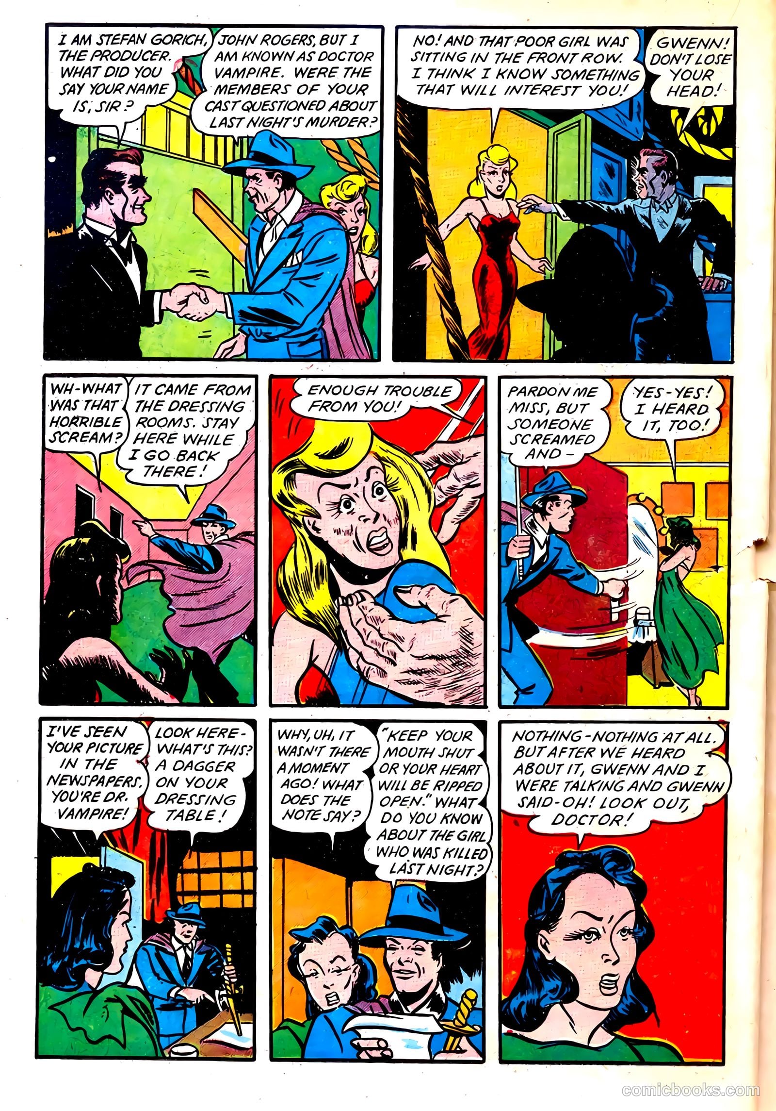 Skyrocket Comics #1 (1944) — page 32 of 53