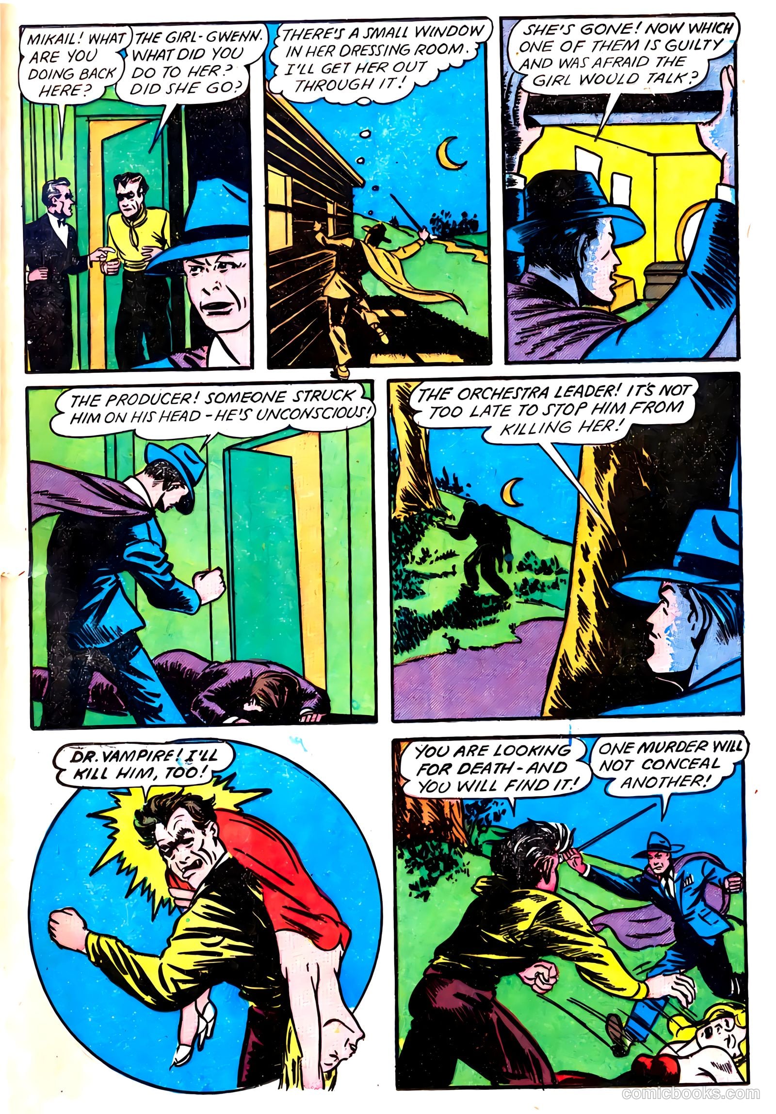 Skyrocket Comics #1 (1944) — page 35 of 53
