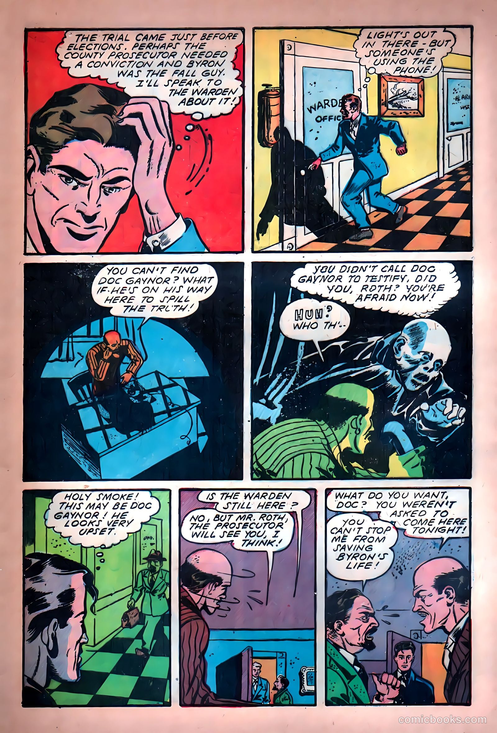 Skyrocket Comics #1 (1944) — page 40 of 53
