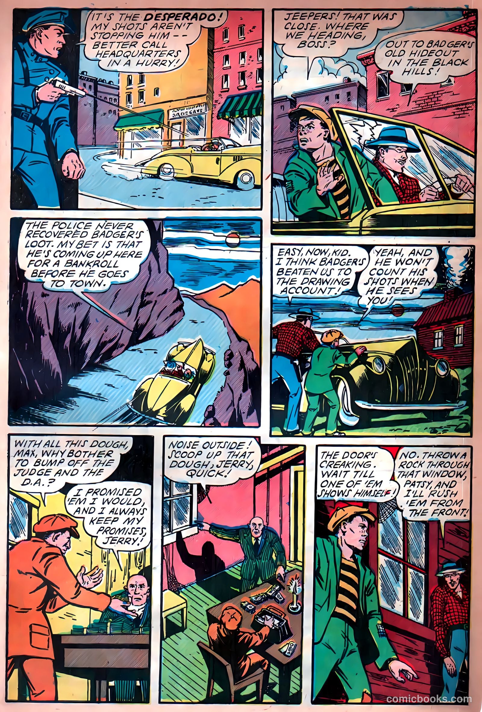 Skyrocket Comics #1 (1944) — page 47 of 53
