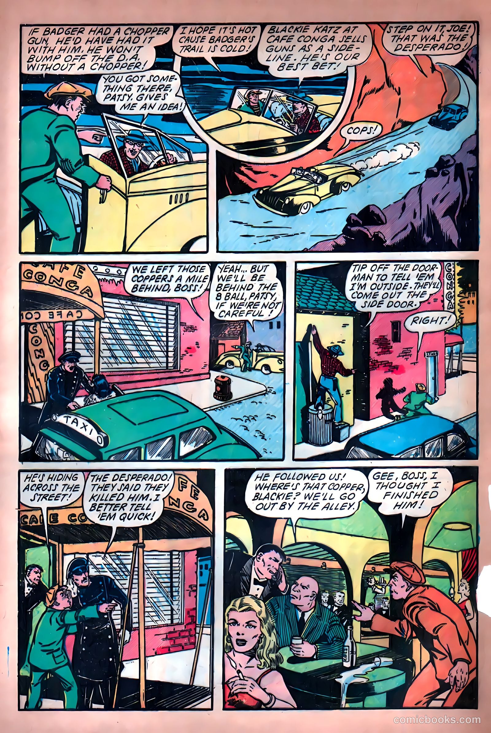 Skyrocket Comics #1 (1944) — page 49 of 53
