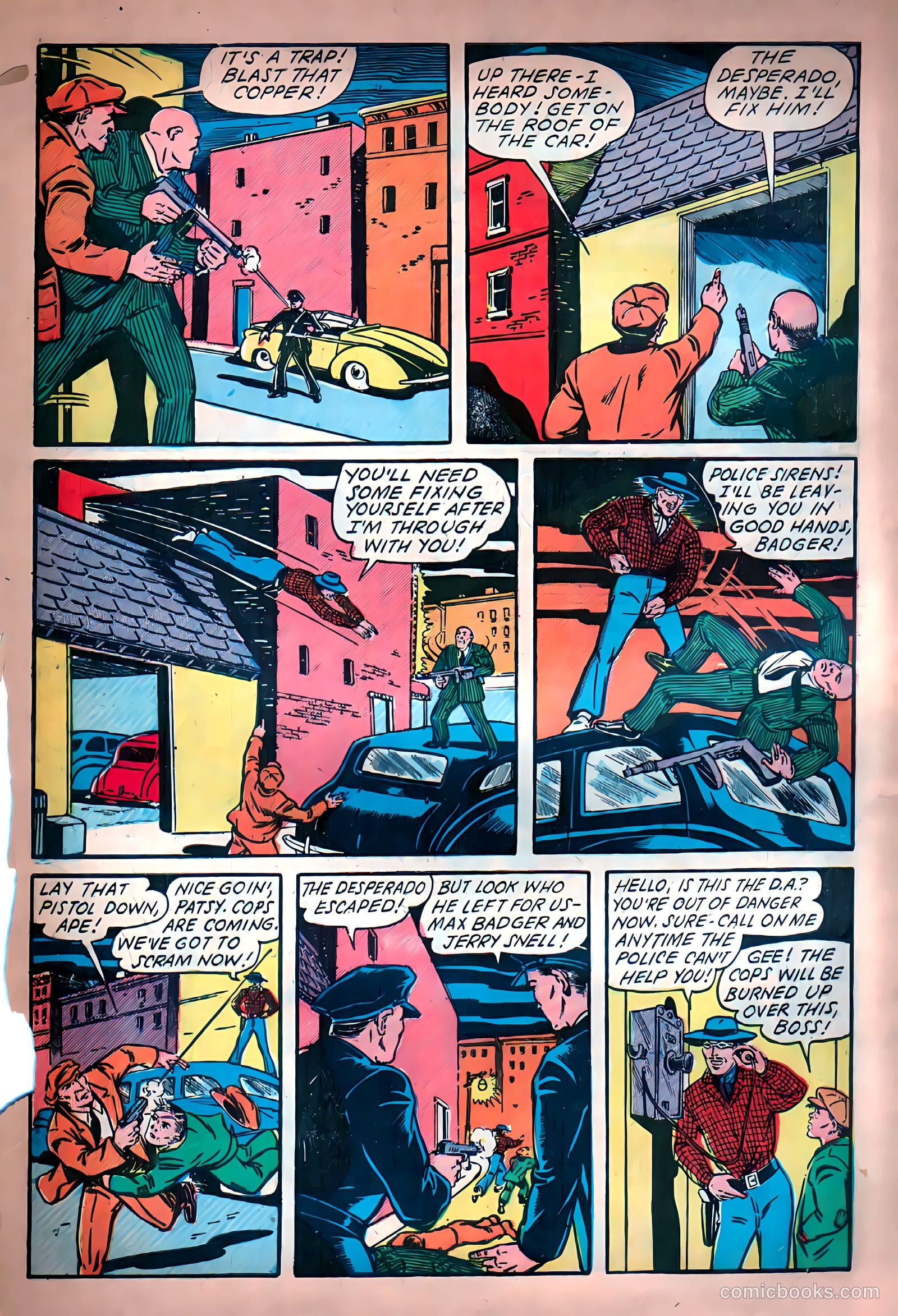 Skyrocket Comics #1 (1944) — page 50 of 53