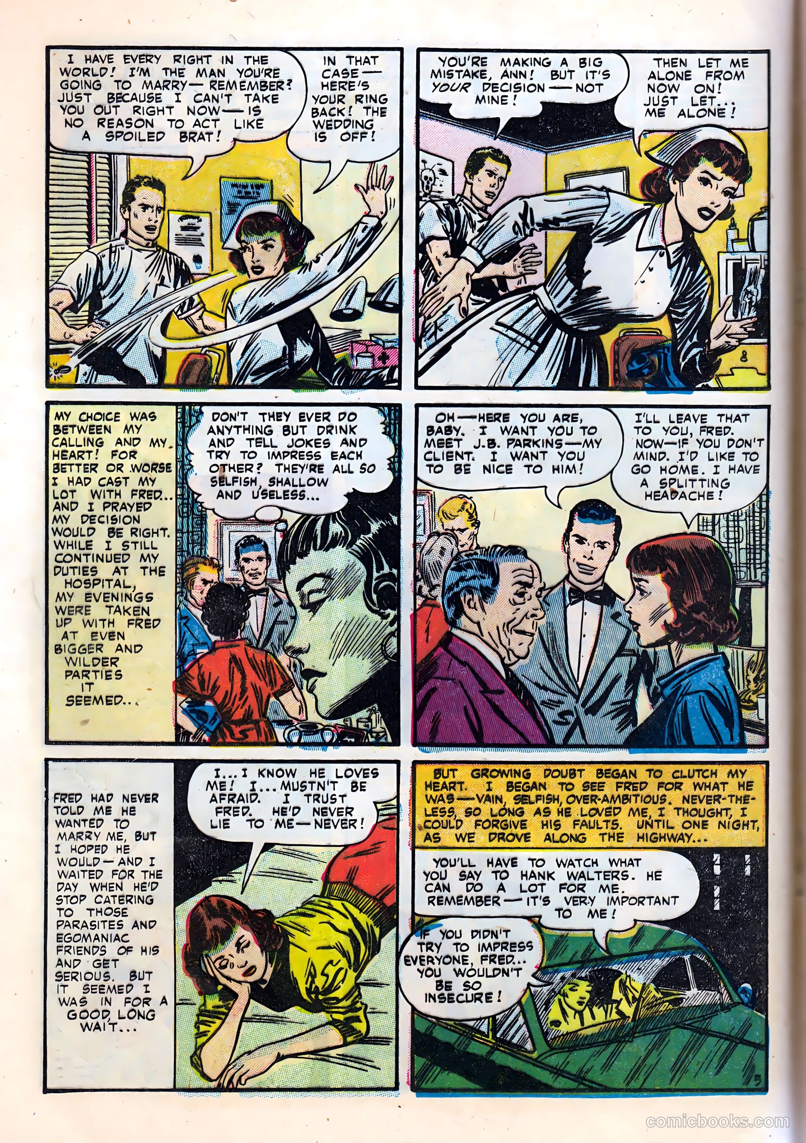 Dream Book of Romance #6 (1953) — page 16 of 36