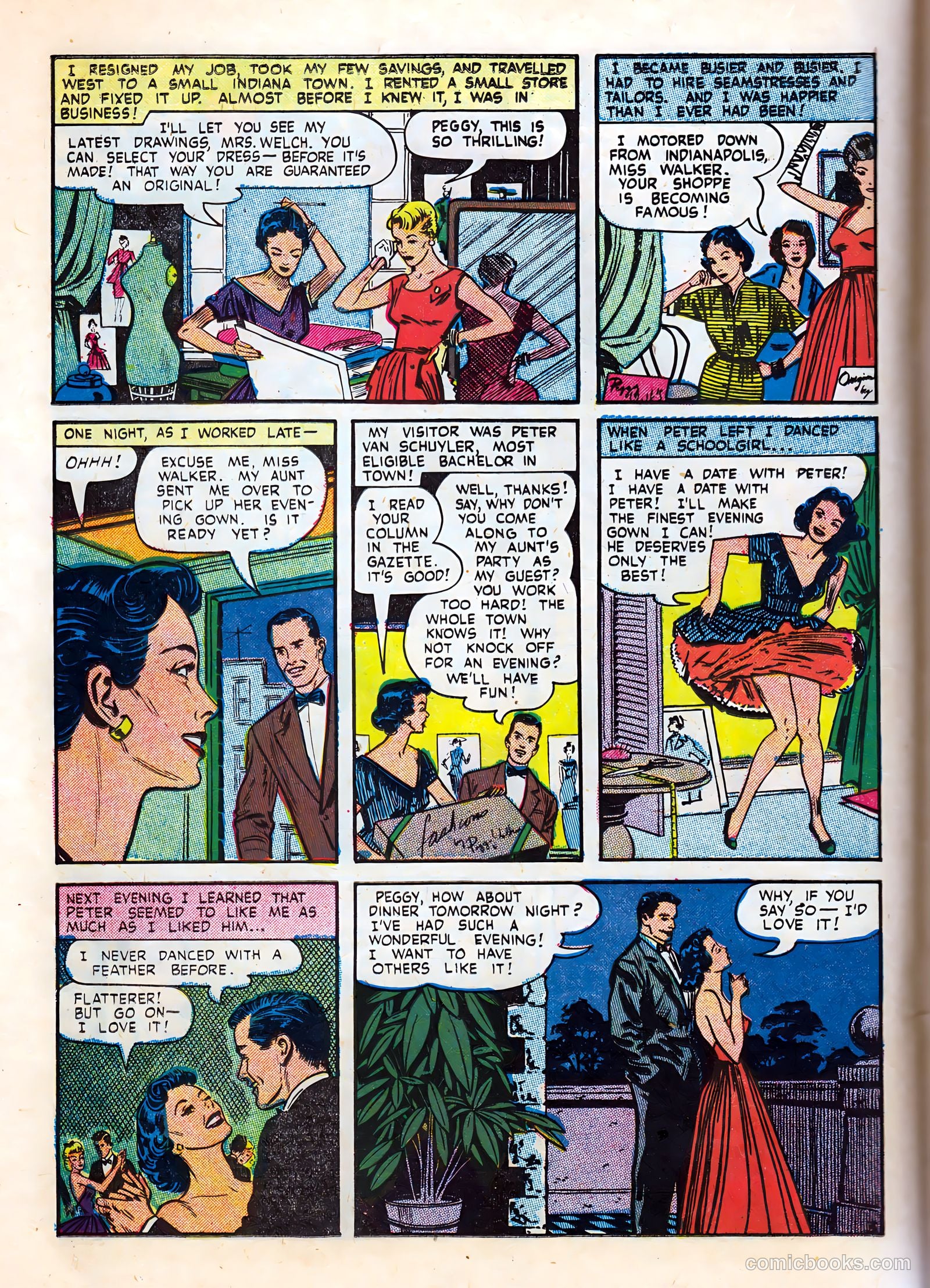 Dream Book of Romance #6 (1953) — page 22 of 36