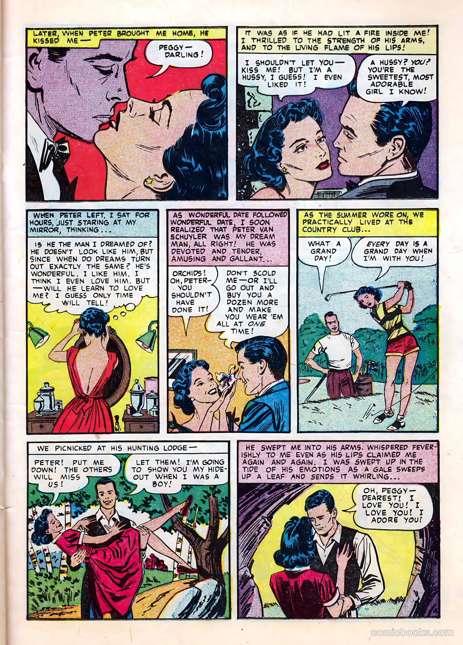 Dream Book of Romance #6 (1953) — page 23 of 36