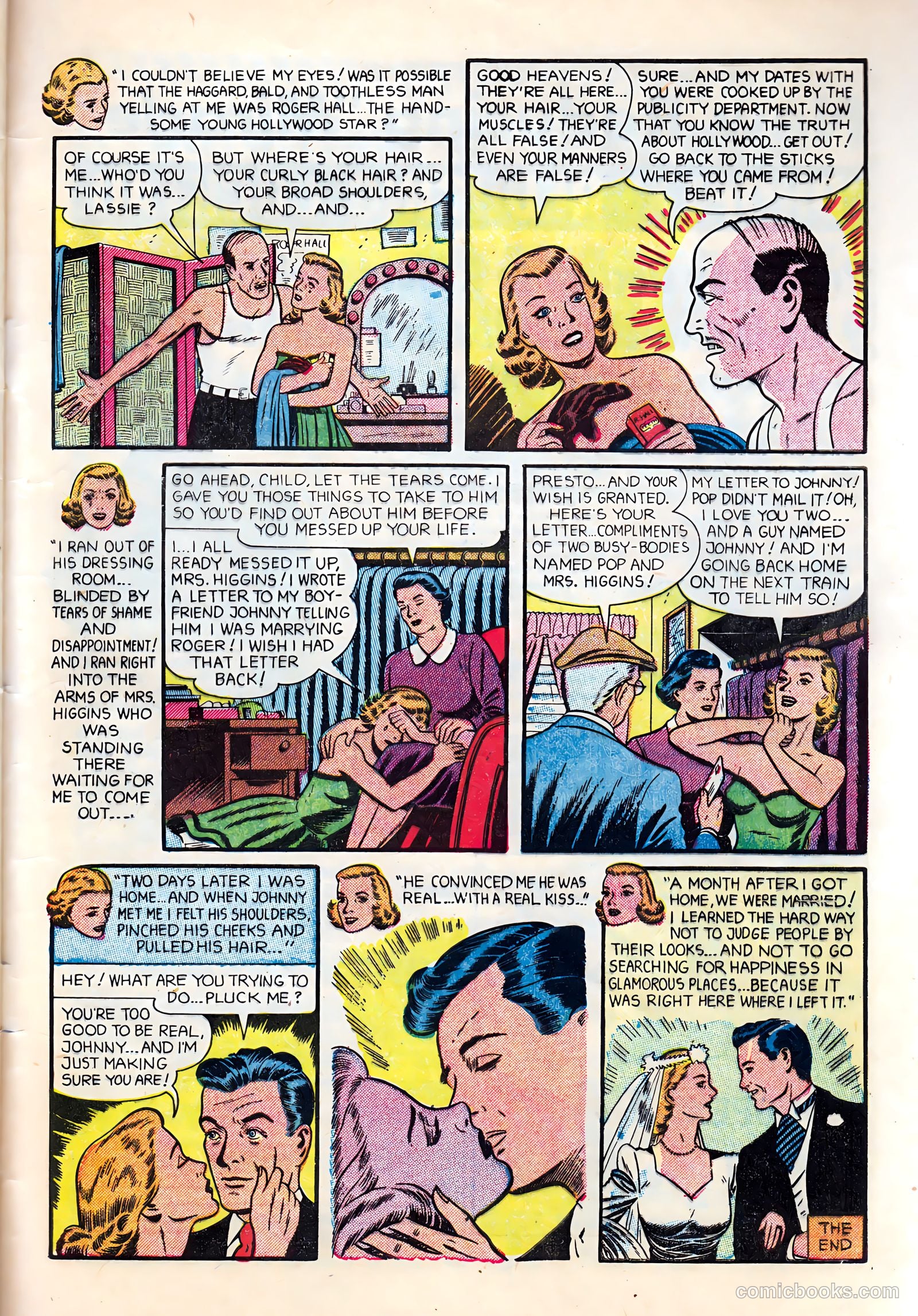 Dream Book of Romance #6 (1953) — page 33 of 36