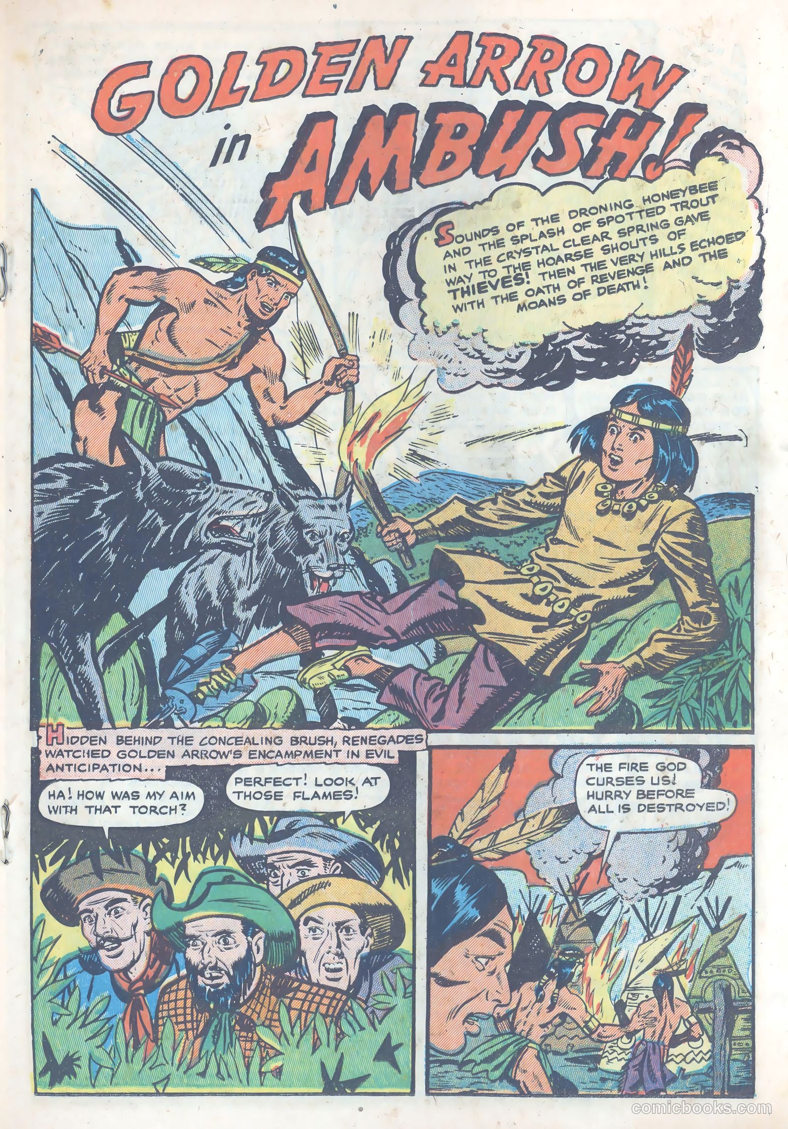 The Lone Rider #4 (1950) — page 21 of 39