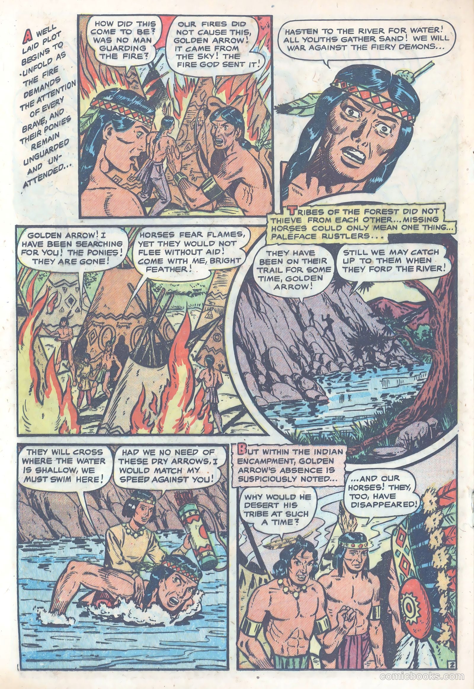 The Lone Rider #4 (1950) — page 22 of 39