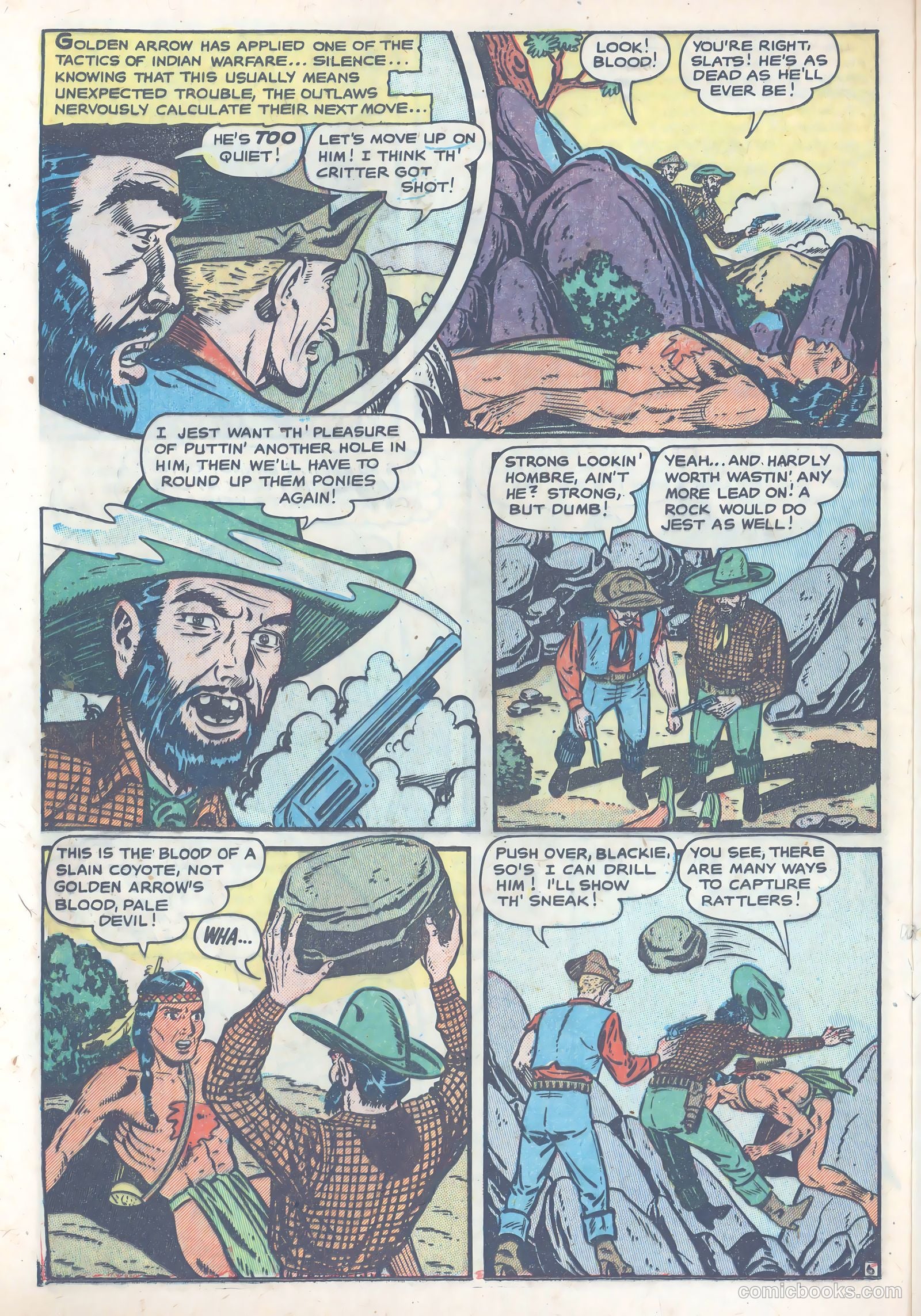 The Lone Rider #4 (1950) — page 26 of 39