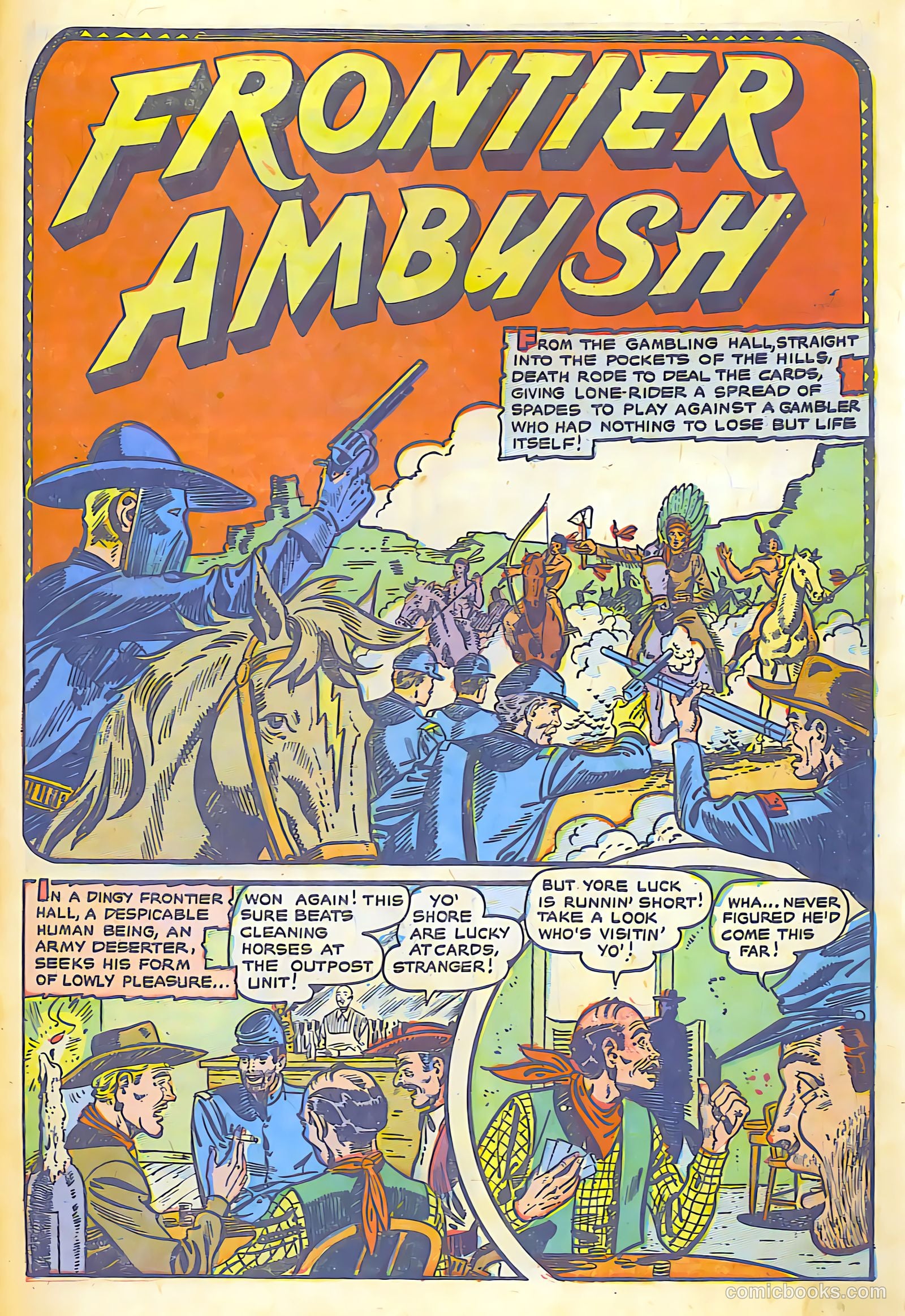 The Lone Rider #7 (1950) — page 24 of 31
