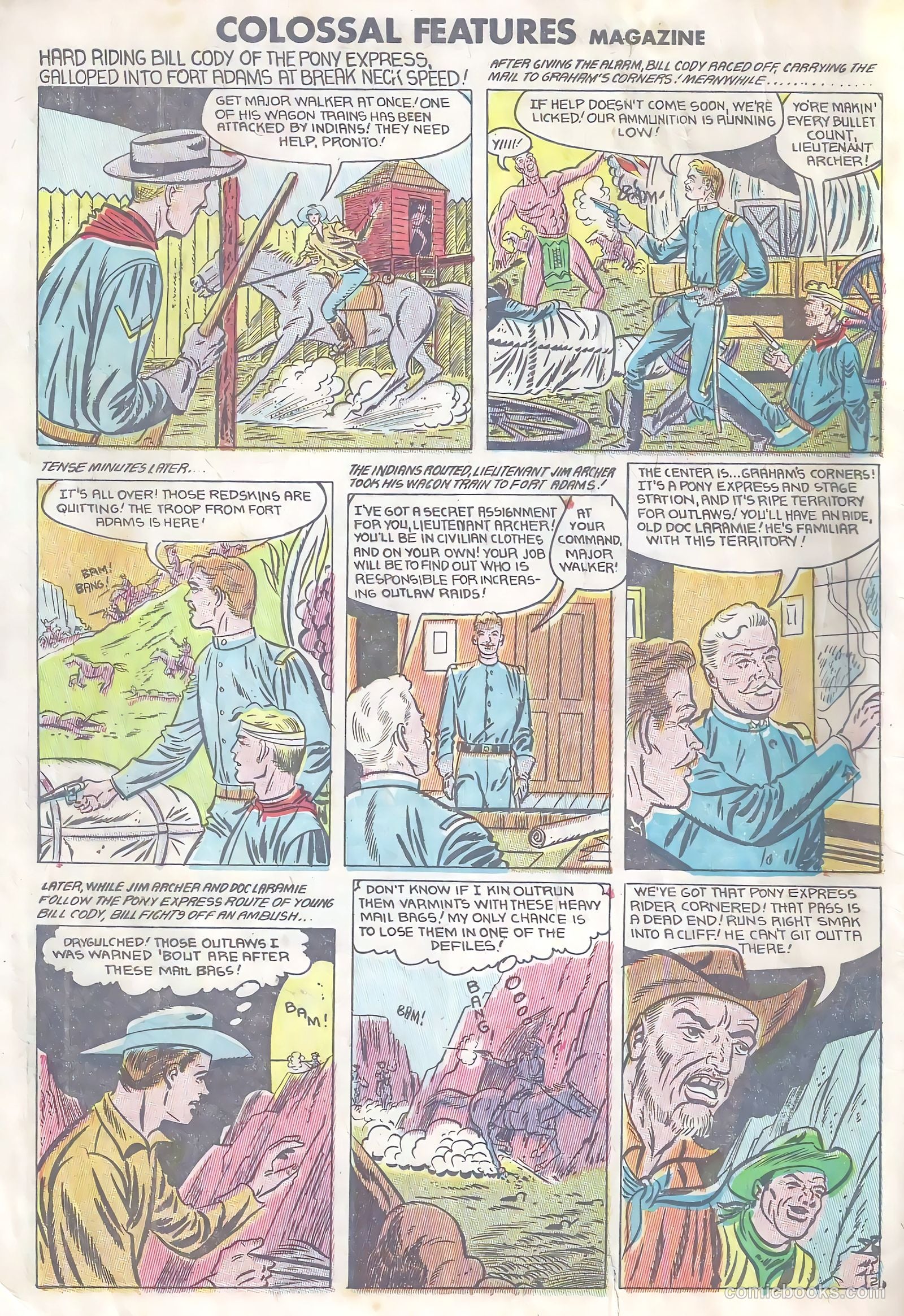 Colossal Features Magazine #1 (1950) — page 4 of 36