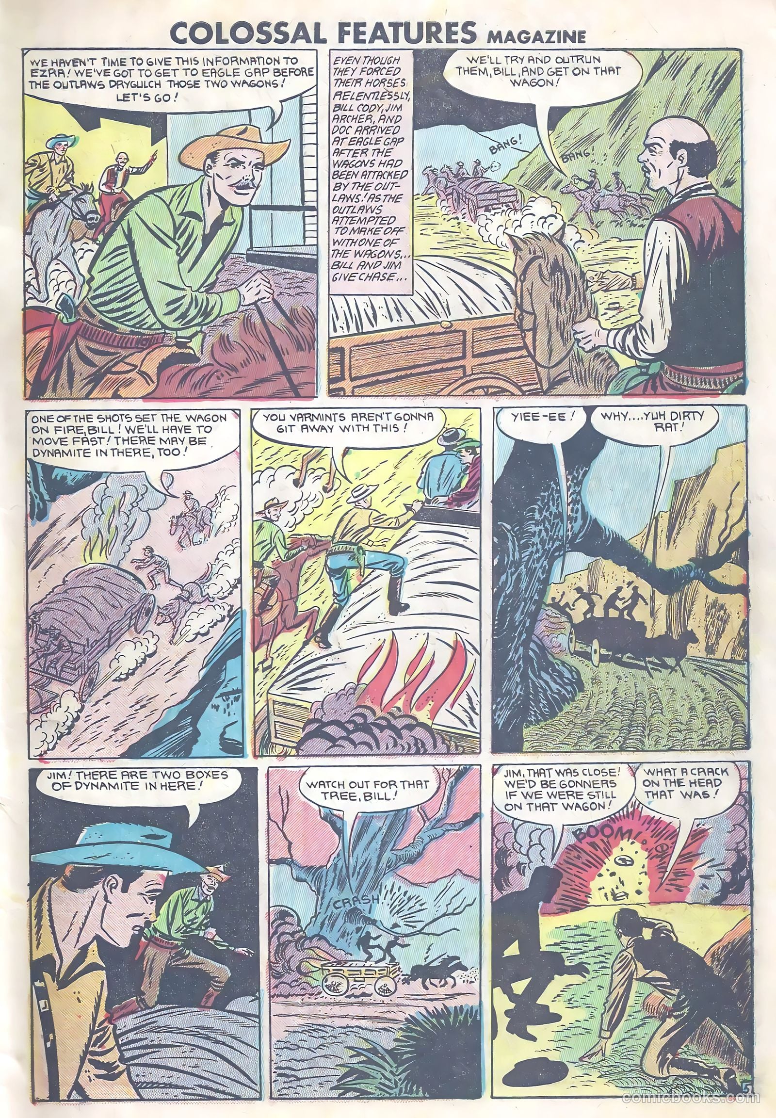 Colossal Features Magazine #1 (1950) — page 7 of 36