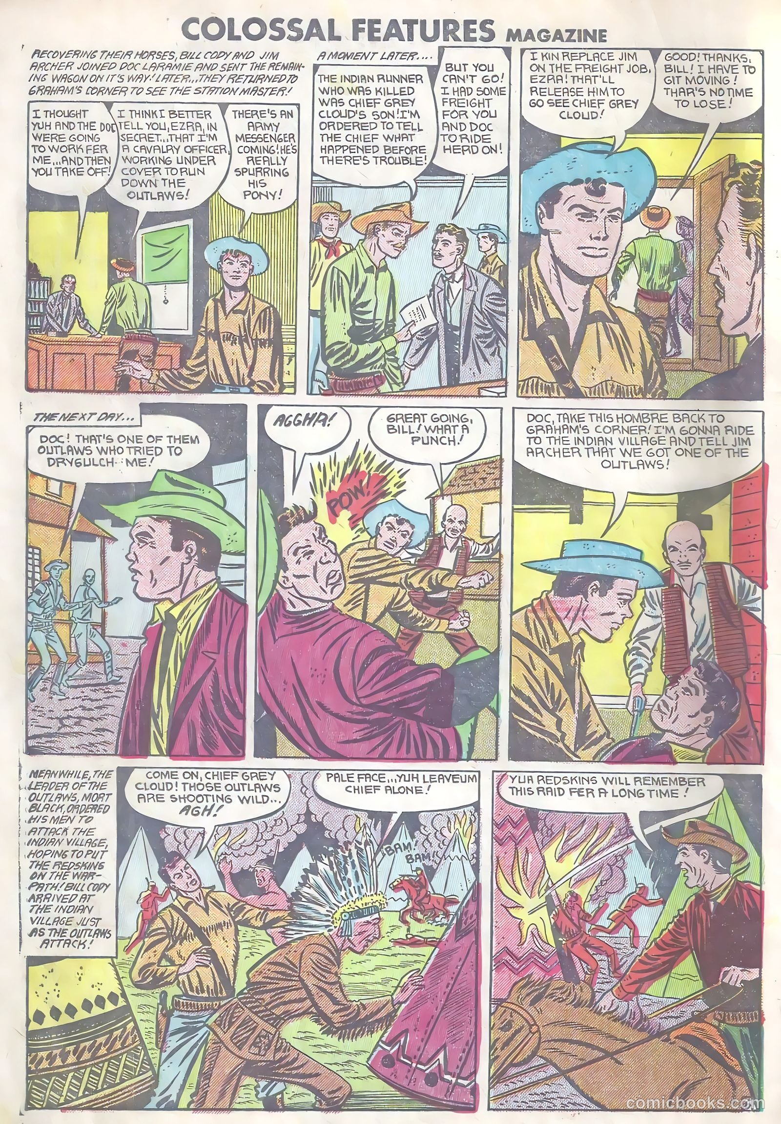 Colossal Features Magazine #1 (1950) — page 8 of 36