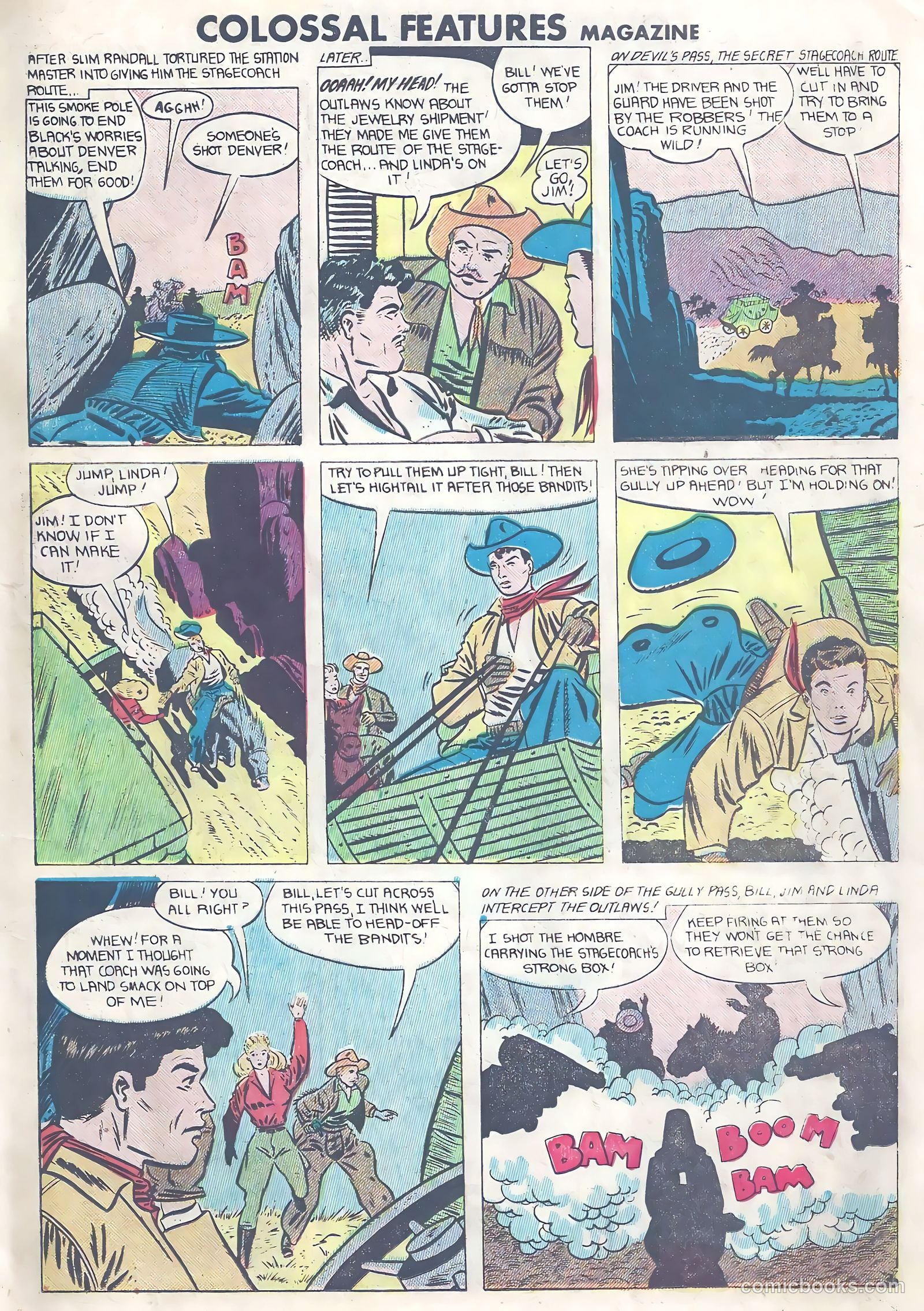 Colossal Features Magazine #1 (1950) — page 15 of 36