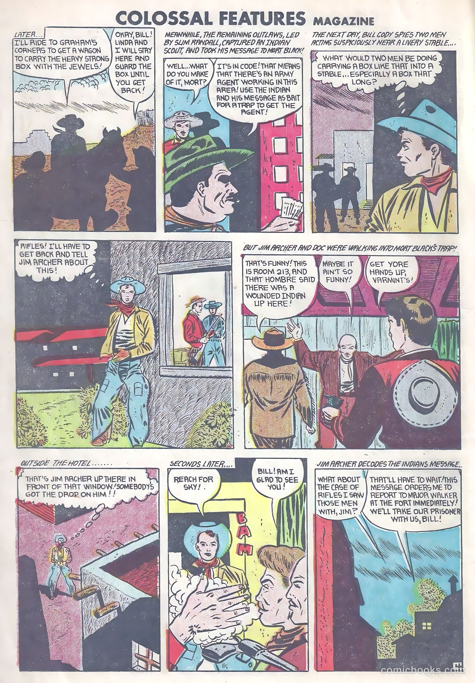Colossal Features Magazine #1 (1950) — page 16 of 36