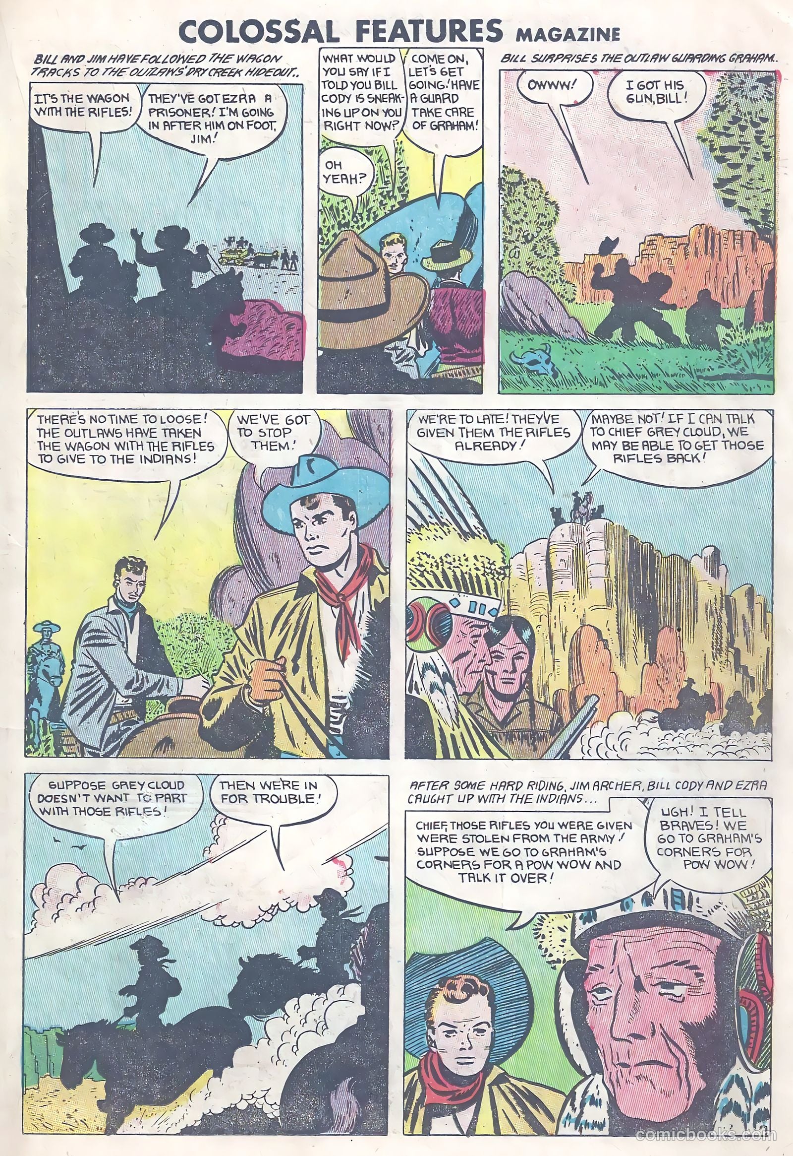 Colossal Features Magazine #1 (1950) — page 19 of 36