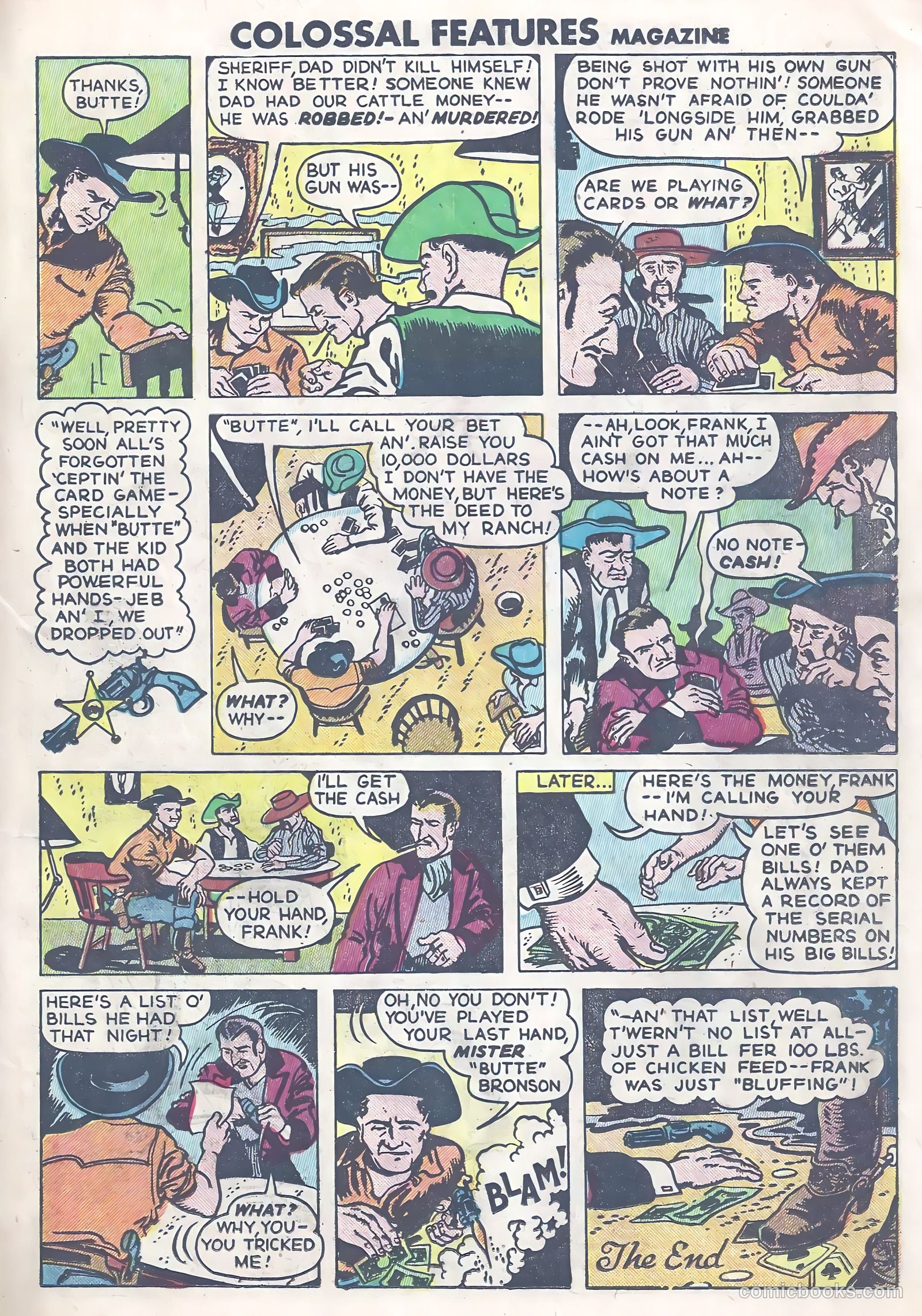 Colossal Features Magazine #1 (1950) — page 23 of 36