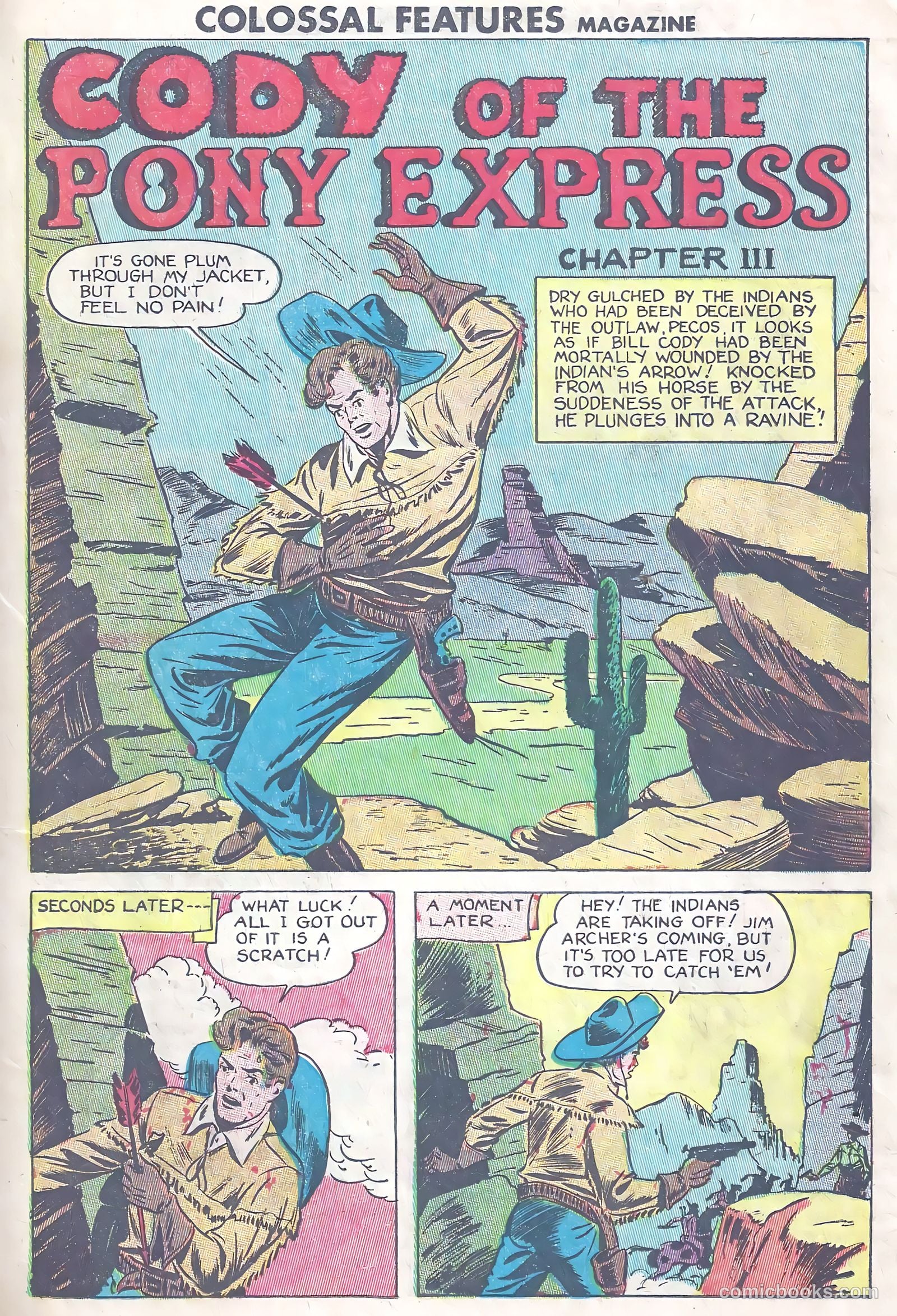 Colossal Features Magazine #1 (1950) — page 25 of 36