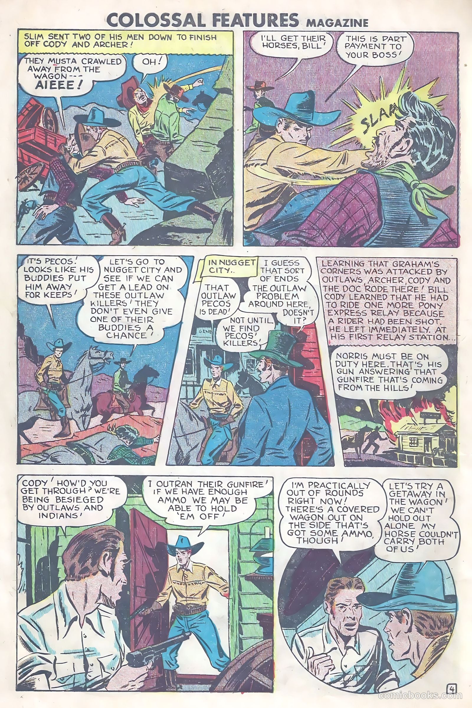 Colossal Features Magazine #1 (1950) — page 28 of 36