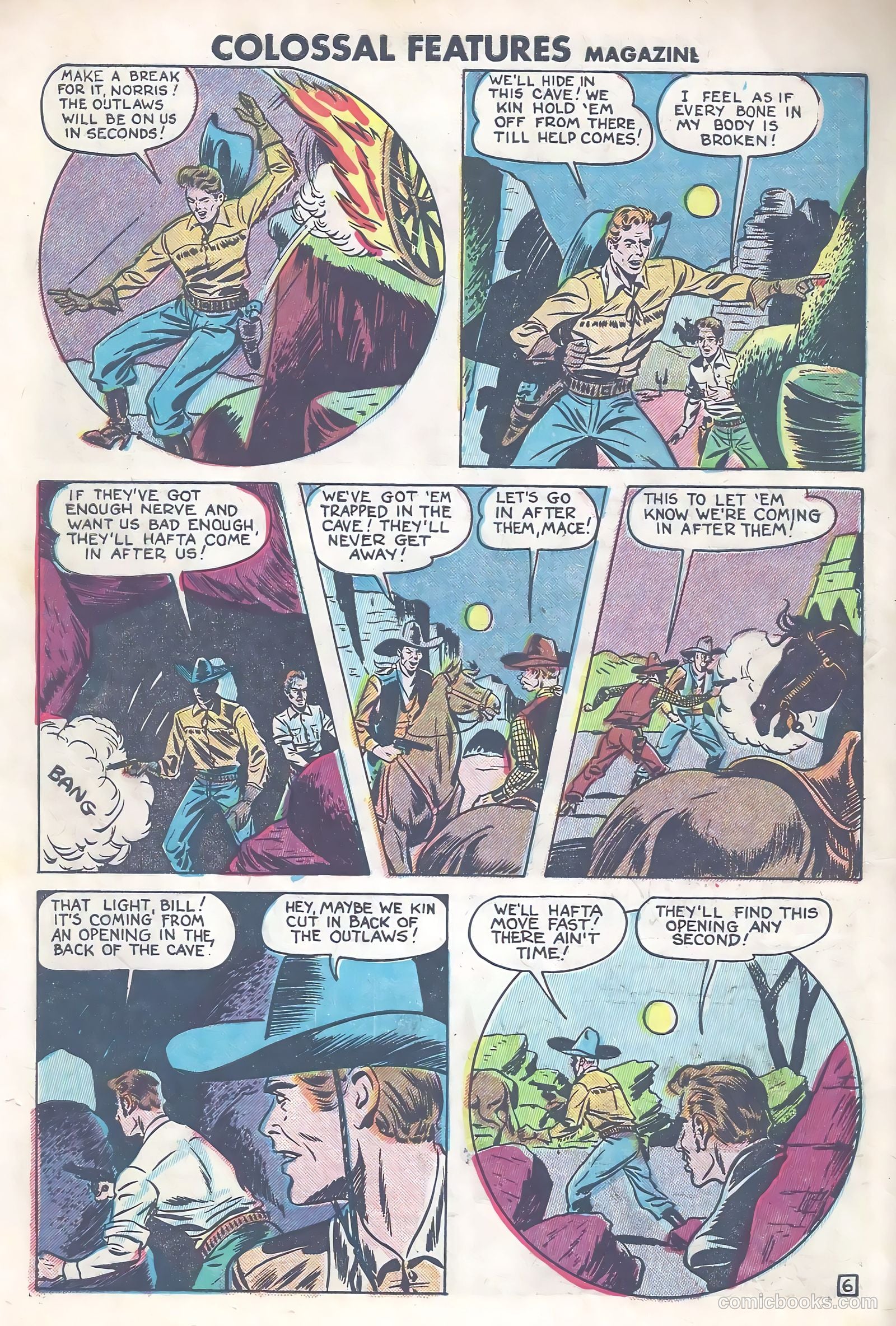 Colossal Features Magazine #1 (1950) — page 30 of 36